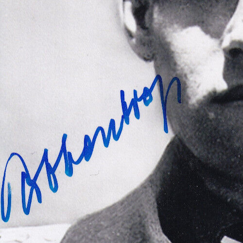 Rudolf Von Ribbentrop Signed Autographed 4x6 Photo WWII German Iron Cross Rare