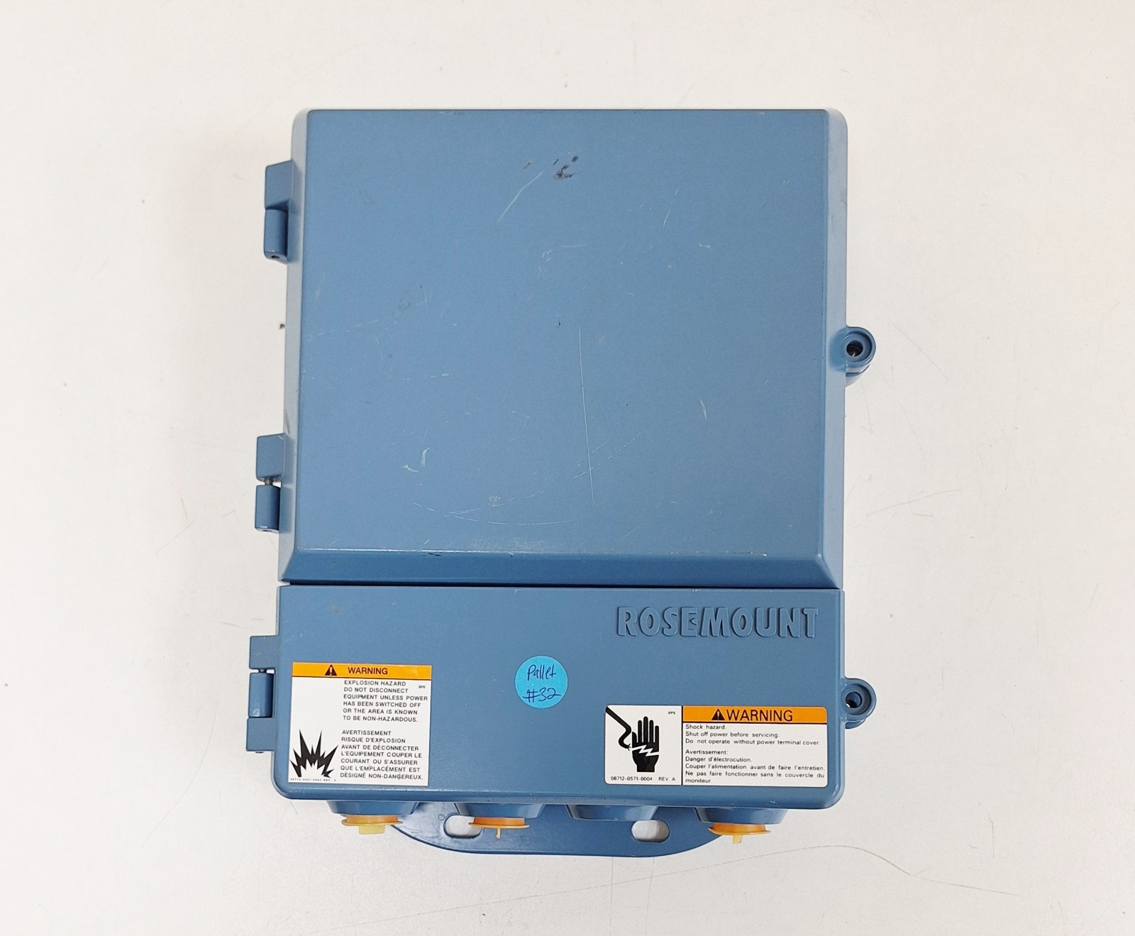 Rosemount 8712ESR1A1N5 / 8712 Transmitter 90-250V 50/60 HZ 2 AMP AC 20VA