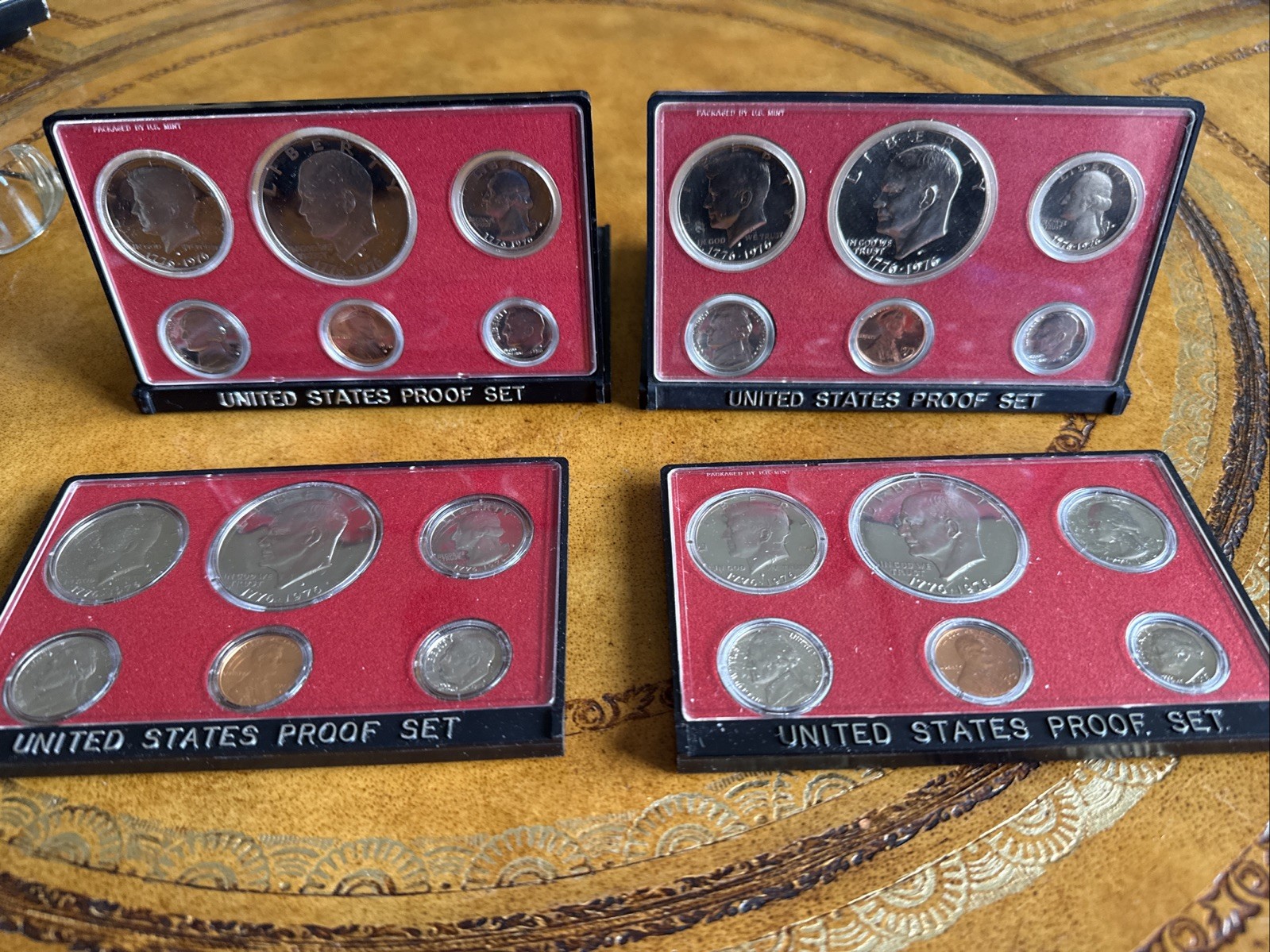 Rare 1776-1976 Lot Of (4) U.S. 6 Piece Bicentennial Proof Sets Great Group Rare 1776-1976 Lot Of (4) U.S. 6 Piece Bicentennial Proof Sets Great Group