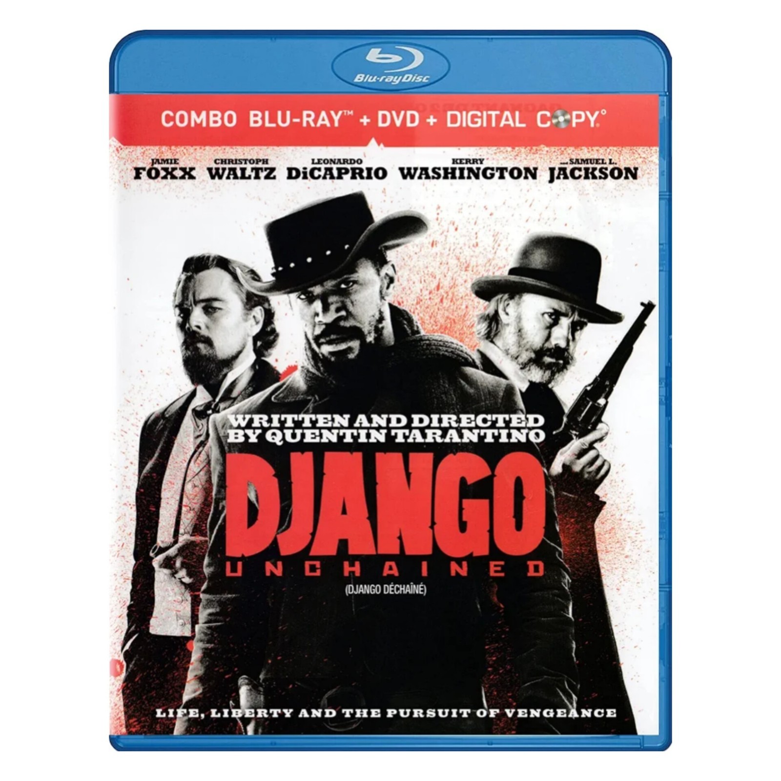 DJANGO UNCHAINED (2012) Blu-ray, DVD, & Digital 