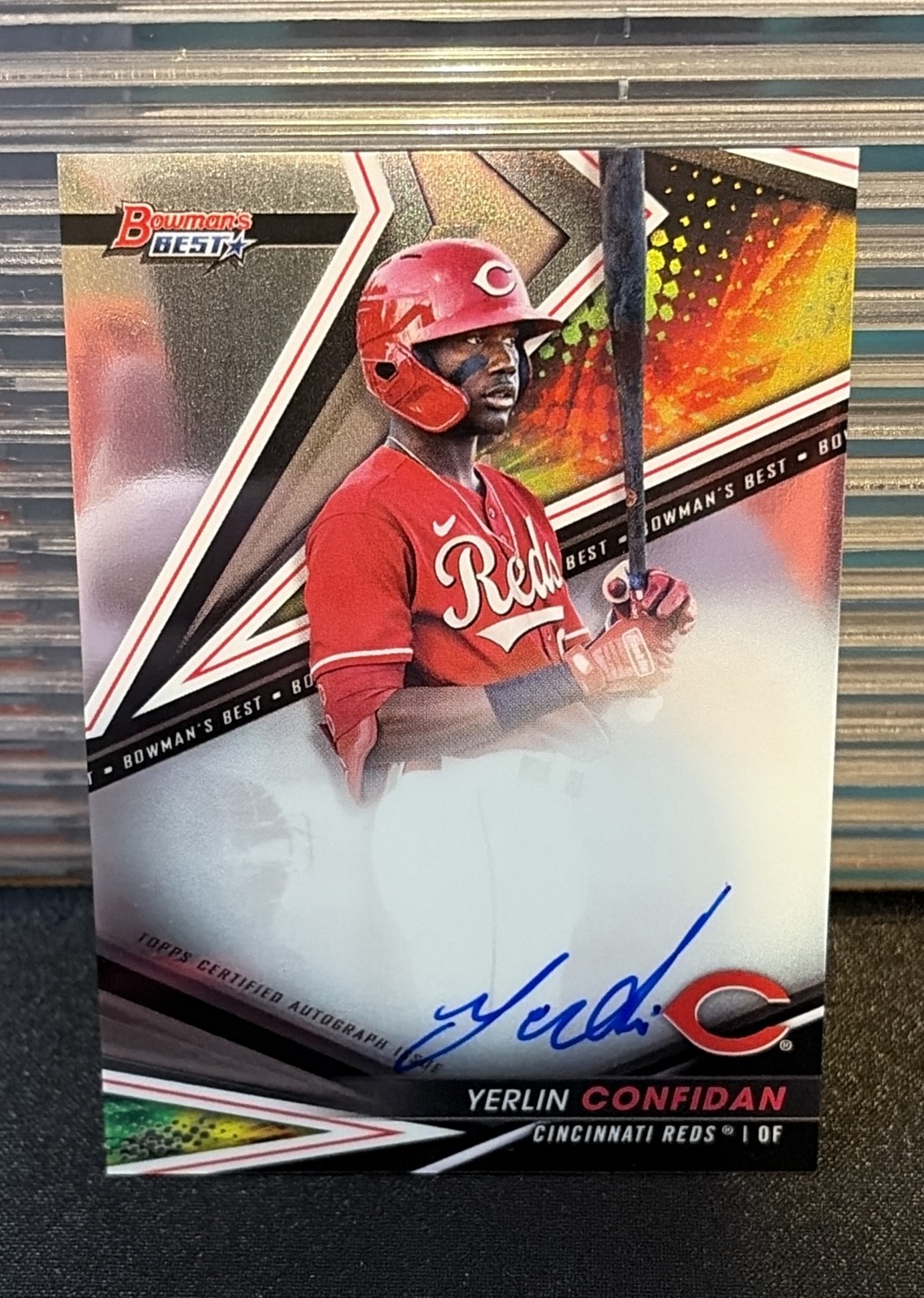 2022 Bowman\'s Best - Best of 2022 Autographs Yerlin Confidan #B22-YC (AU, RC)