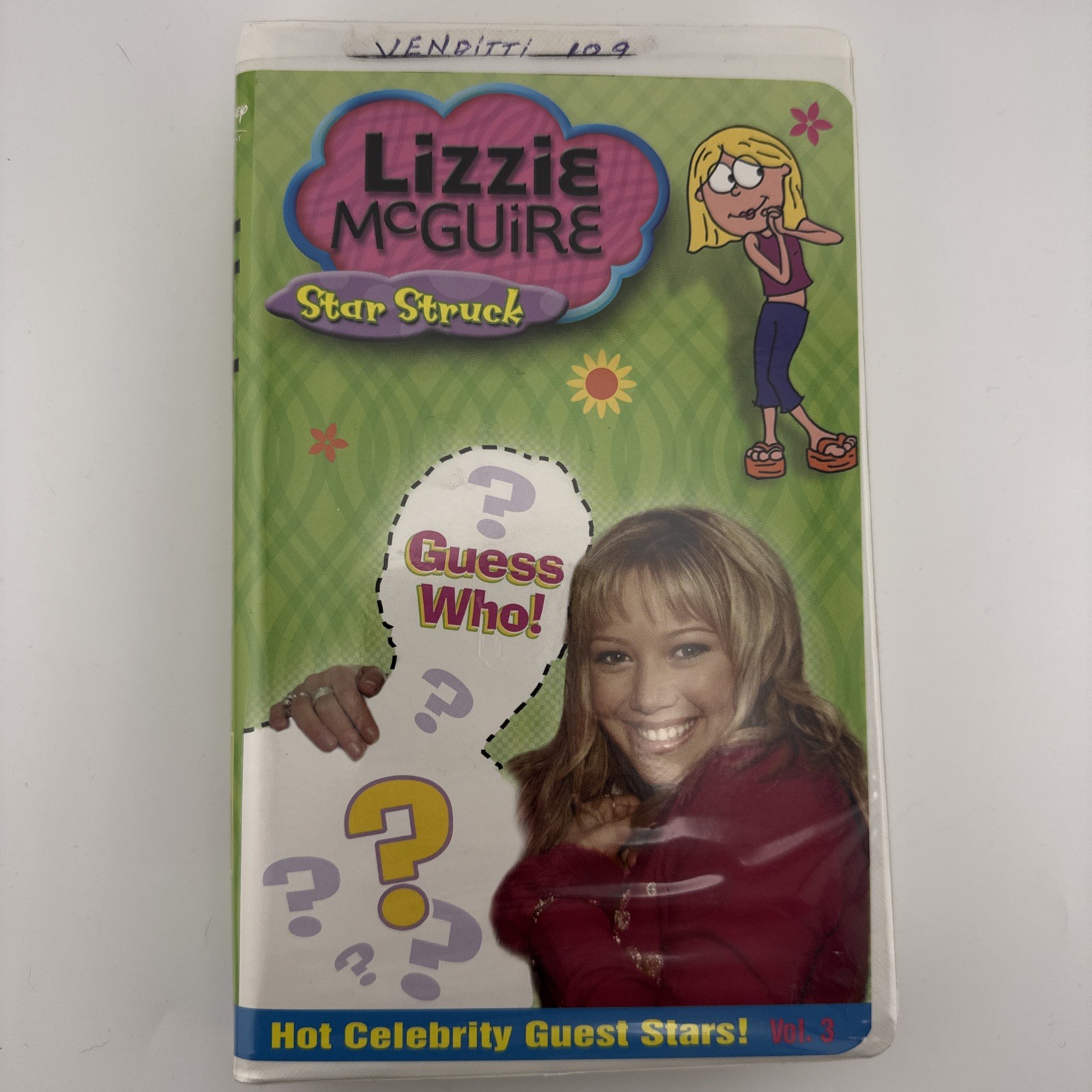 Lizzie McGuire Star Struck Vol 3 VHS 2004 Clamshell Disney Channel Hilary Duff
