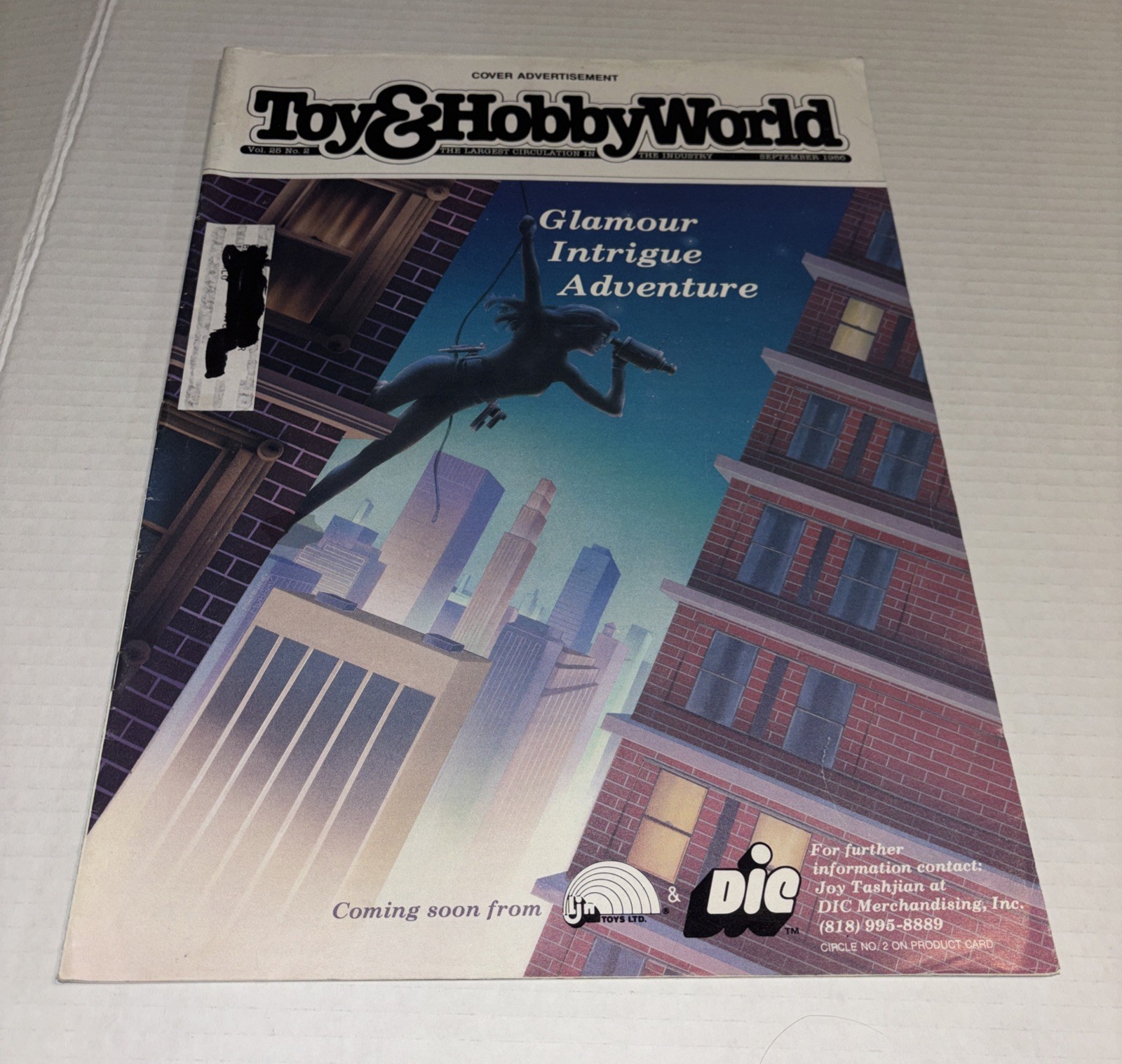 Vintage 1980s Toy Hobby Wrld Trade Magazine Sept 1986 MOTU Ad Mad Ball Mention Vintage 1980s Toy Hobby Wrld Trade Magazine Sept 1986 MOTU Ad Mad Ball Mention