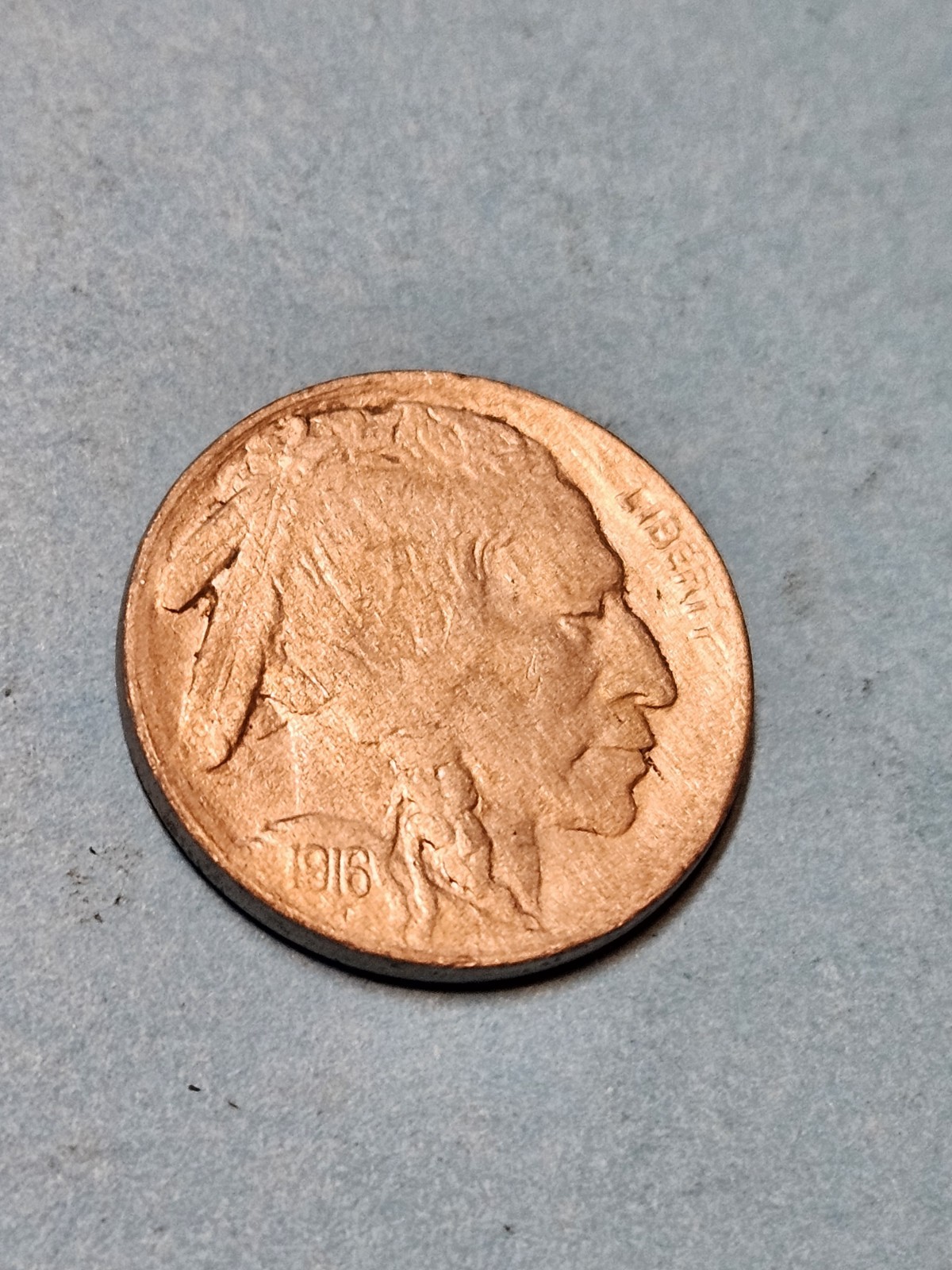 1916 P Restored Buffalo Nickel - A602 1916 P Restored Buffalo Nickel - A602
