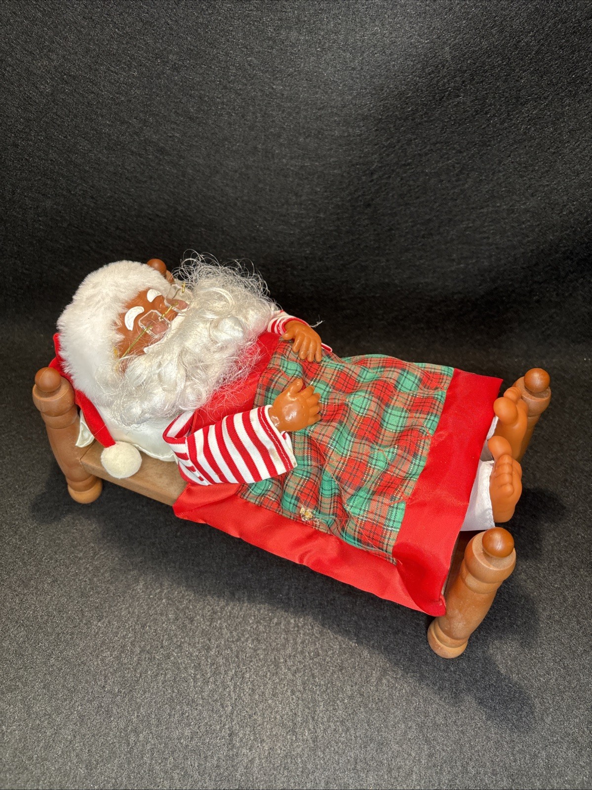 Vintage 1996 Sleeping Snoring Santa Claus Christmas *AS IS* Does Not Work Vintage 1996 Sleeping Snoring Santa Claus Christmas *AS IS* Does Not Work