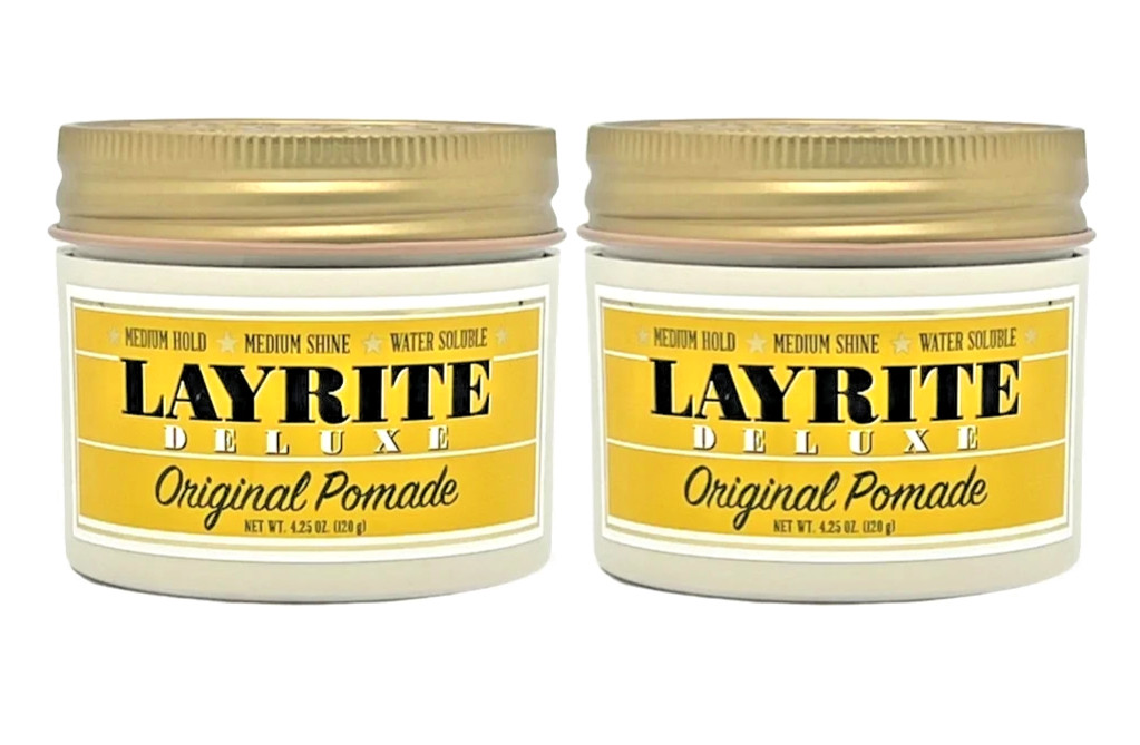 (2) Two Layrite Original Pomade 4.25 Oz (2) Two Layrite Original Pomade 4.25 Oz