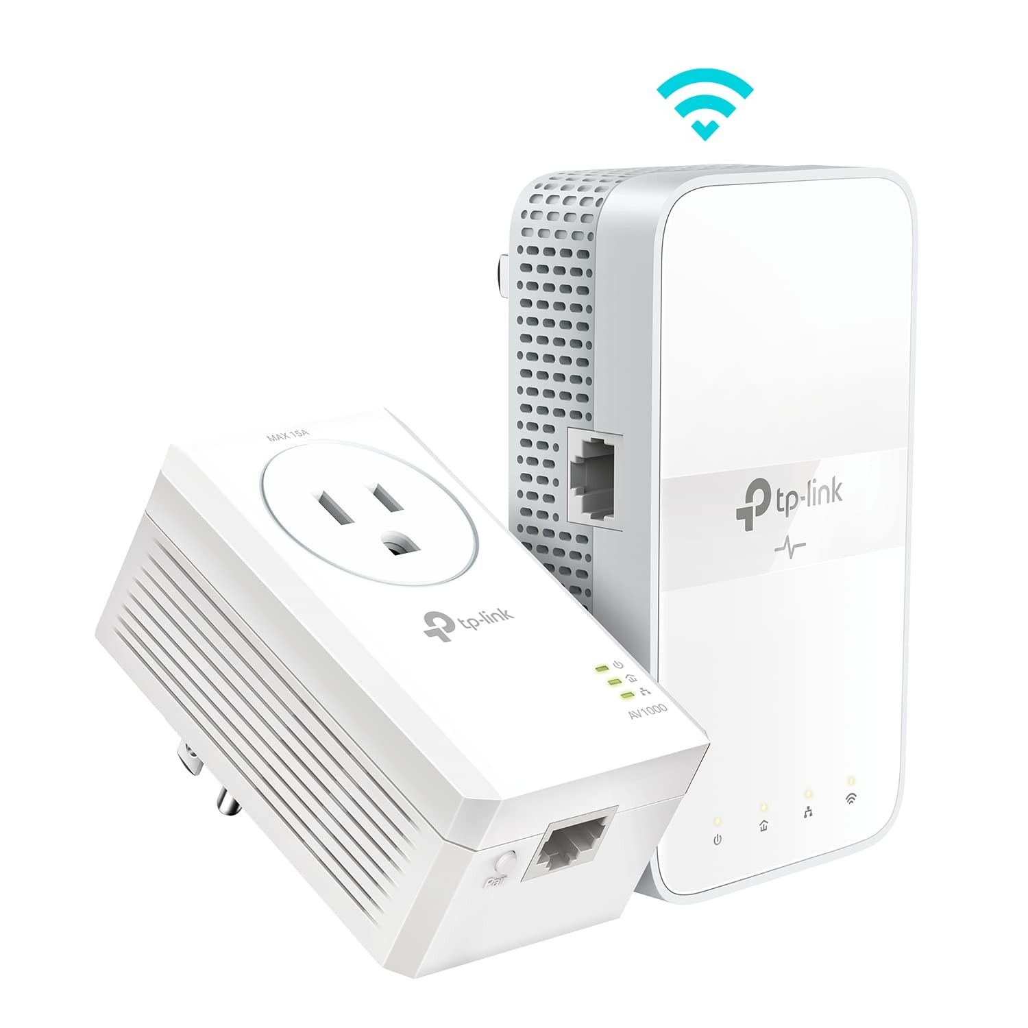 TP-Link TL-WPA7617 KIT Powerline WiFi Extender Kit White Dual-Band Ethernet Port TP-Link TL-WPA7617 KIT Powerline WiFi Extender Kit White Dual-Band Ethernet Port