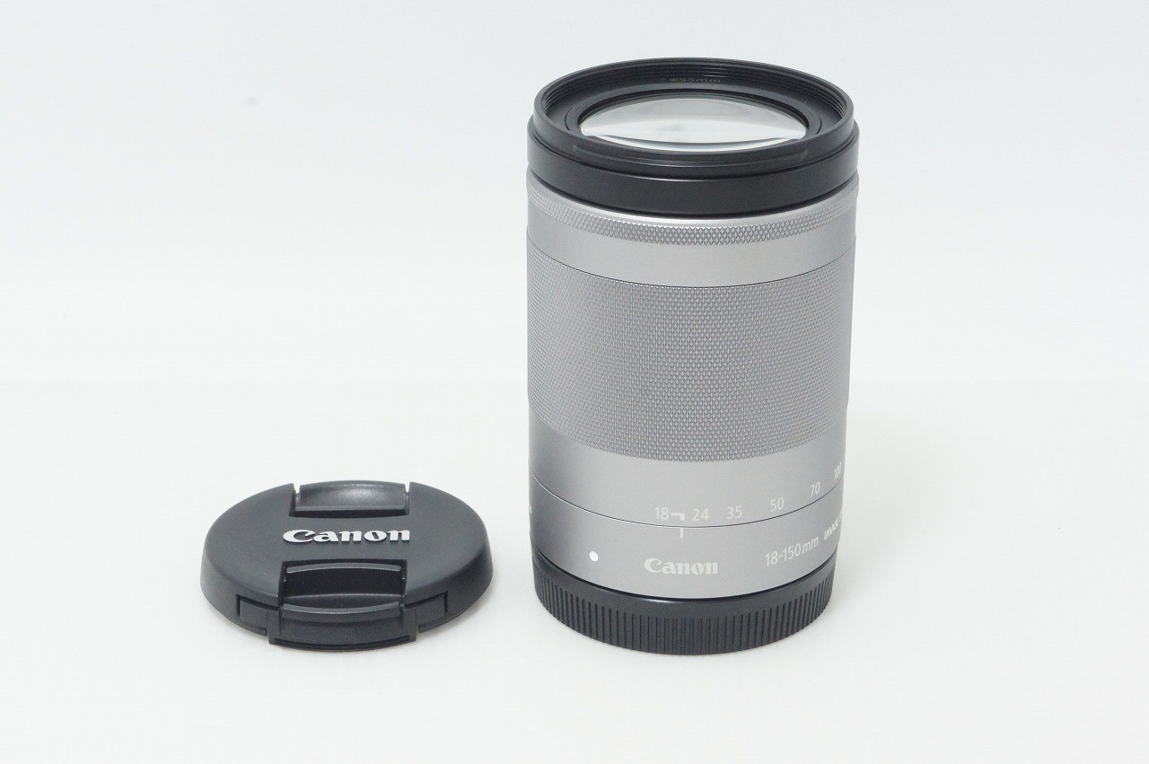 Canon EF-M 18-150mm F3.5-6.3 IS STM Silver AF Lens for EOS EF-M Mount #261002b