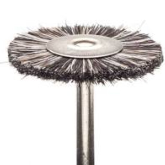 Buffalo Abbott-Robinson Straight HP Mounted Bristle Brushes, #11 Soft, 144/Box