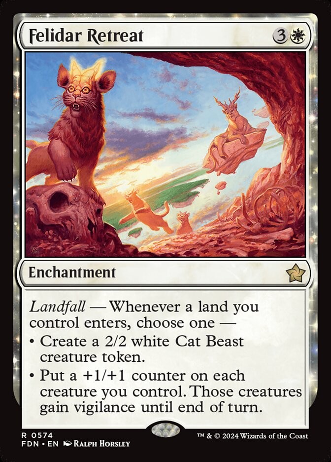 Felidar Retreat 574 R FDN MTG NM