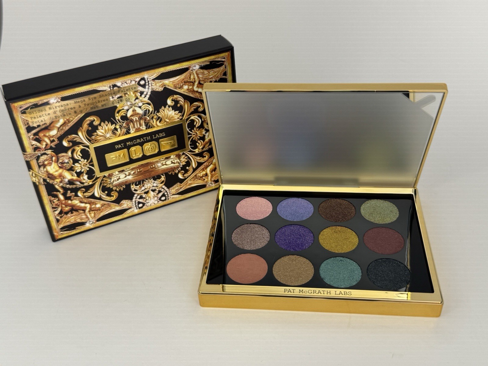 Pat McGrath Labs Gilded Nirvana Mega Eyeshadow Palette Limited Edition NIB Pat McGrath Labs Gilded Nirvana Mega Eyeshadow Palette Limited Edition NIB