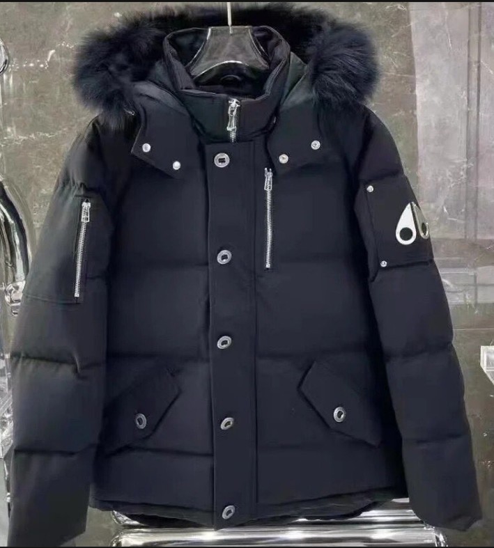 Outdoor Classic Moose Knuckles Warm Scissors Hooded Down Jacket Outdoor Classic Moose Knuckles Warm Scissors Hooded Down Jacket