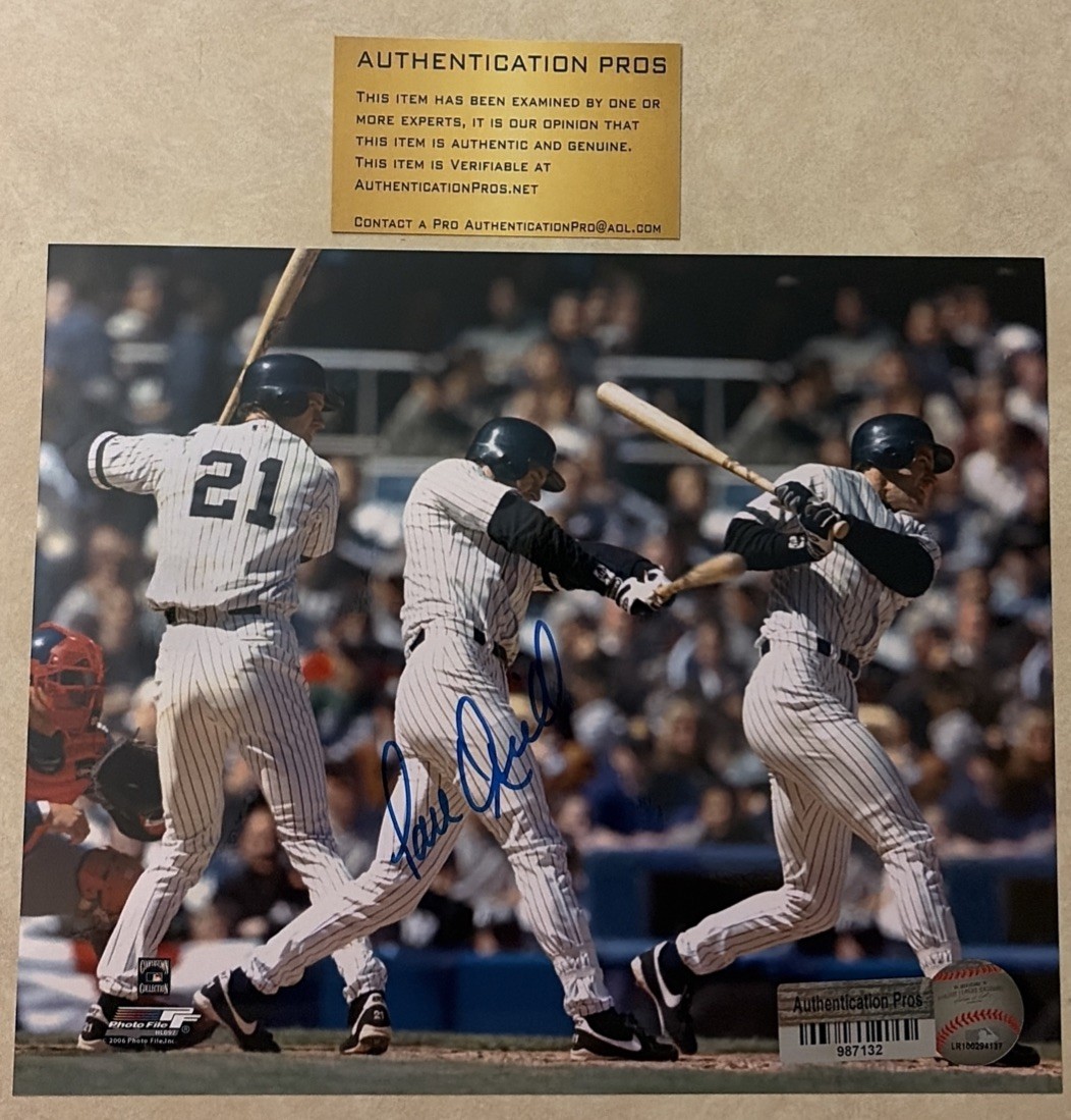 Paul O’Neill 8x10 Autographed Photograph With COA