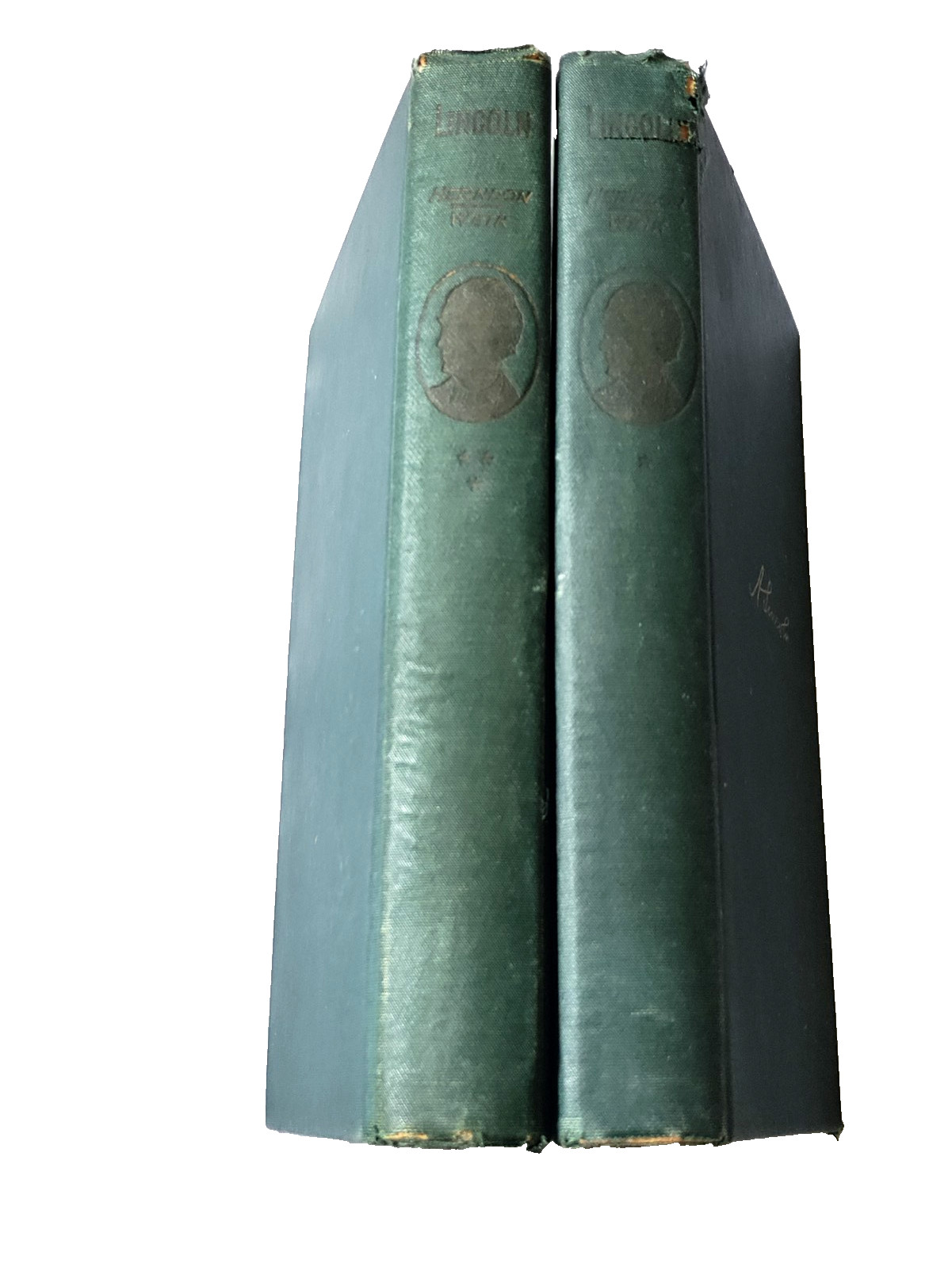 Herndons Lincoln 1921 Volumes 1 & 2 Antique Books Abraham Lincoln William Herndo