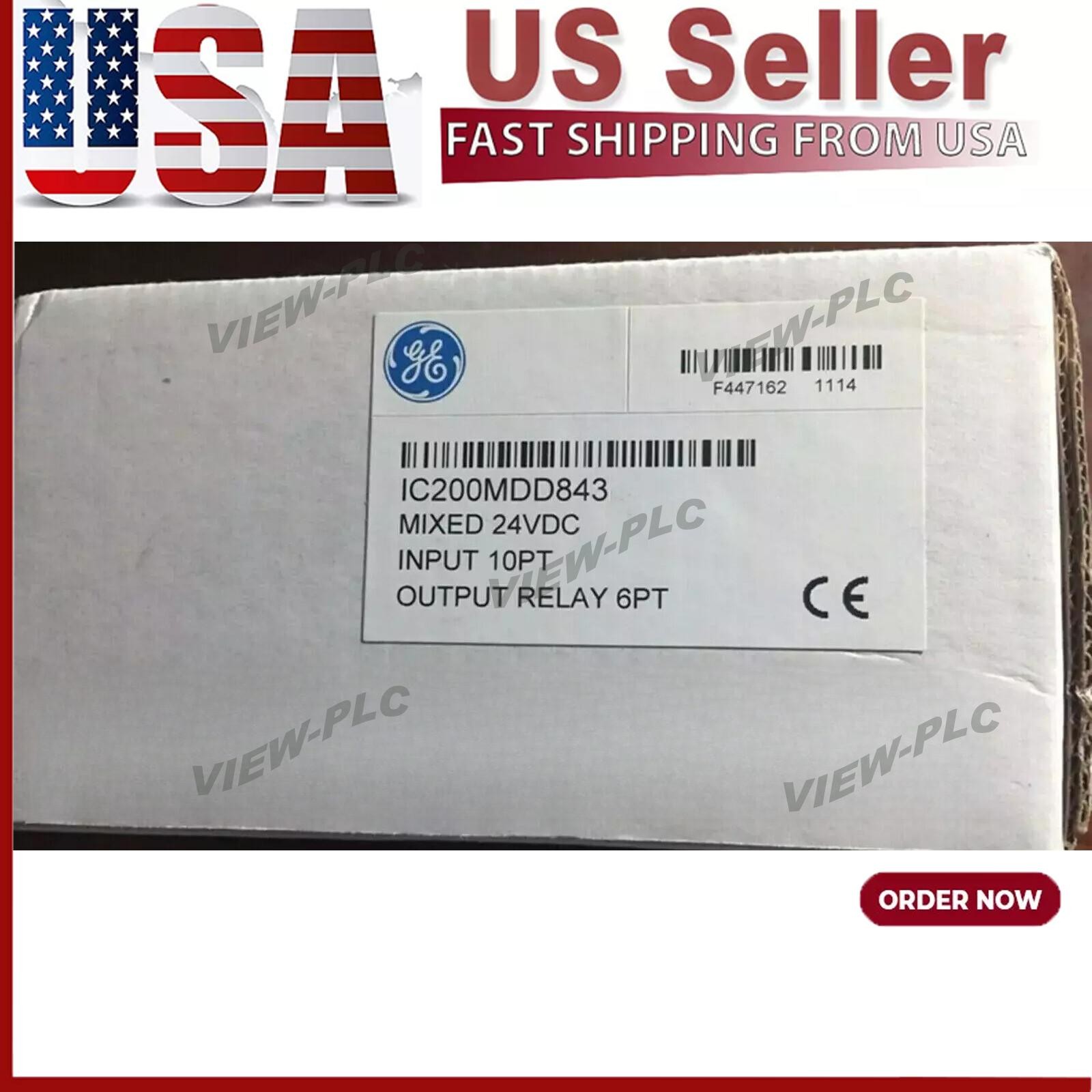 NEW IC200MDD843 GE FANUC 24VDC POS LOG input