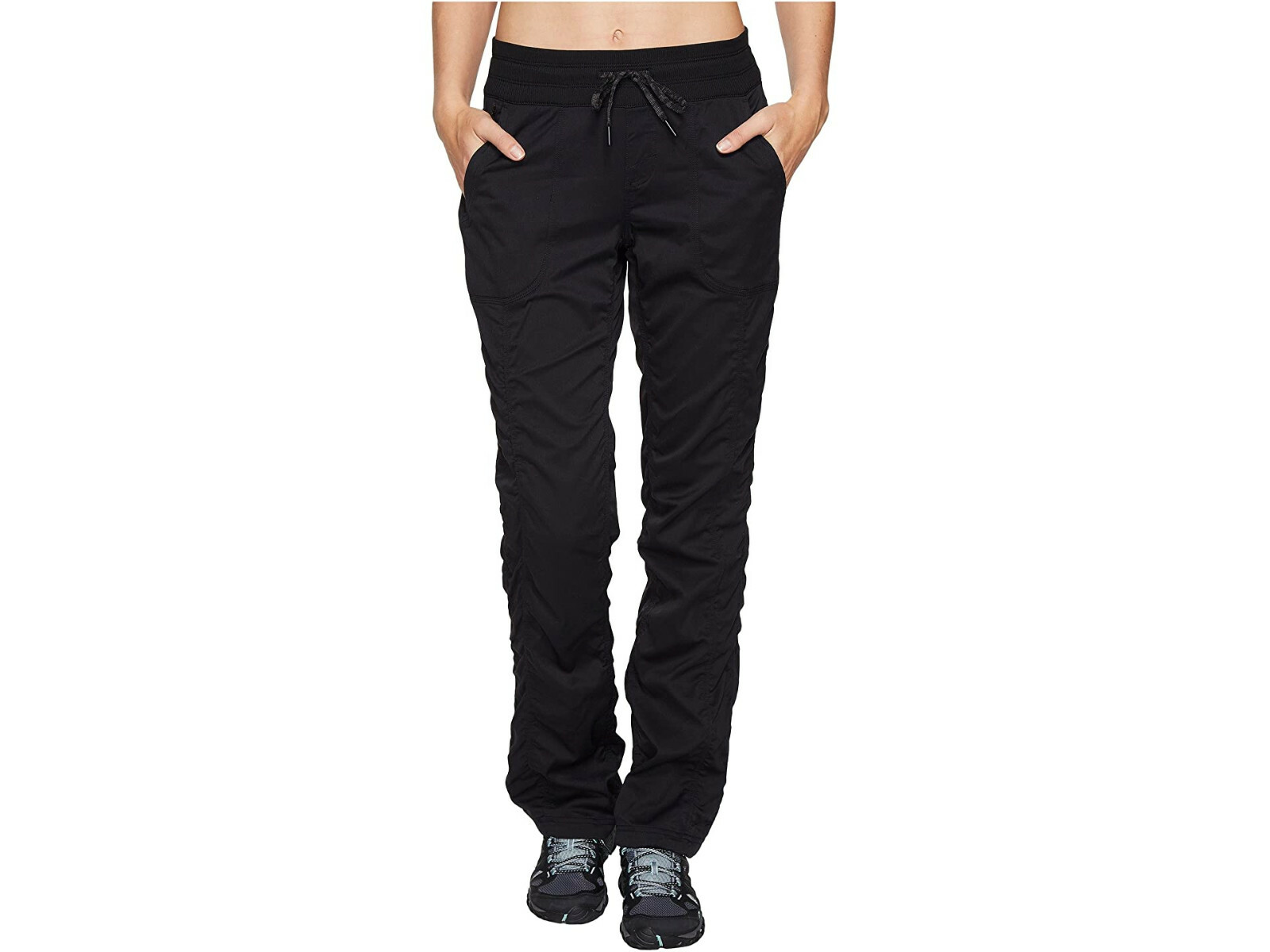 Womens The North Face Aphrodite 2.0 HD Athletic Pants Black Grey Beige NF New