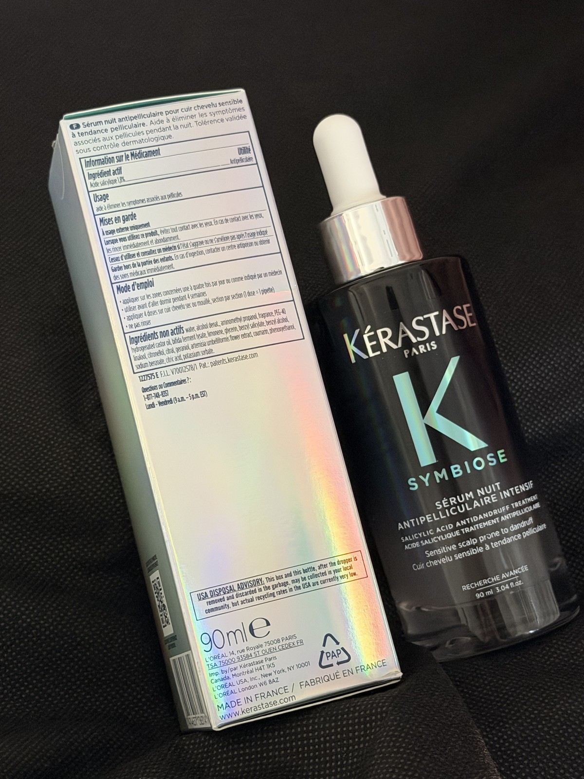 Kerastase Symbiose Intensive Anti-Dandruff Cellular Night Serum 90ml Deep clean Kerastase Symbiose Intensive Anti-Dandruff Cellular Night Serum 90ml Deep clean