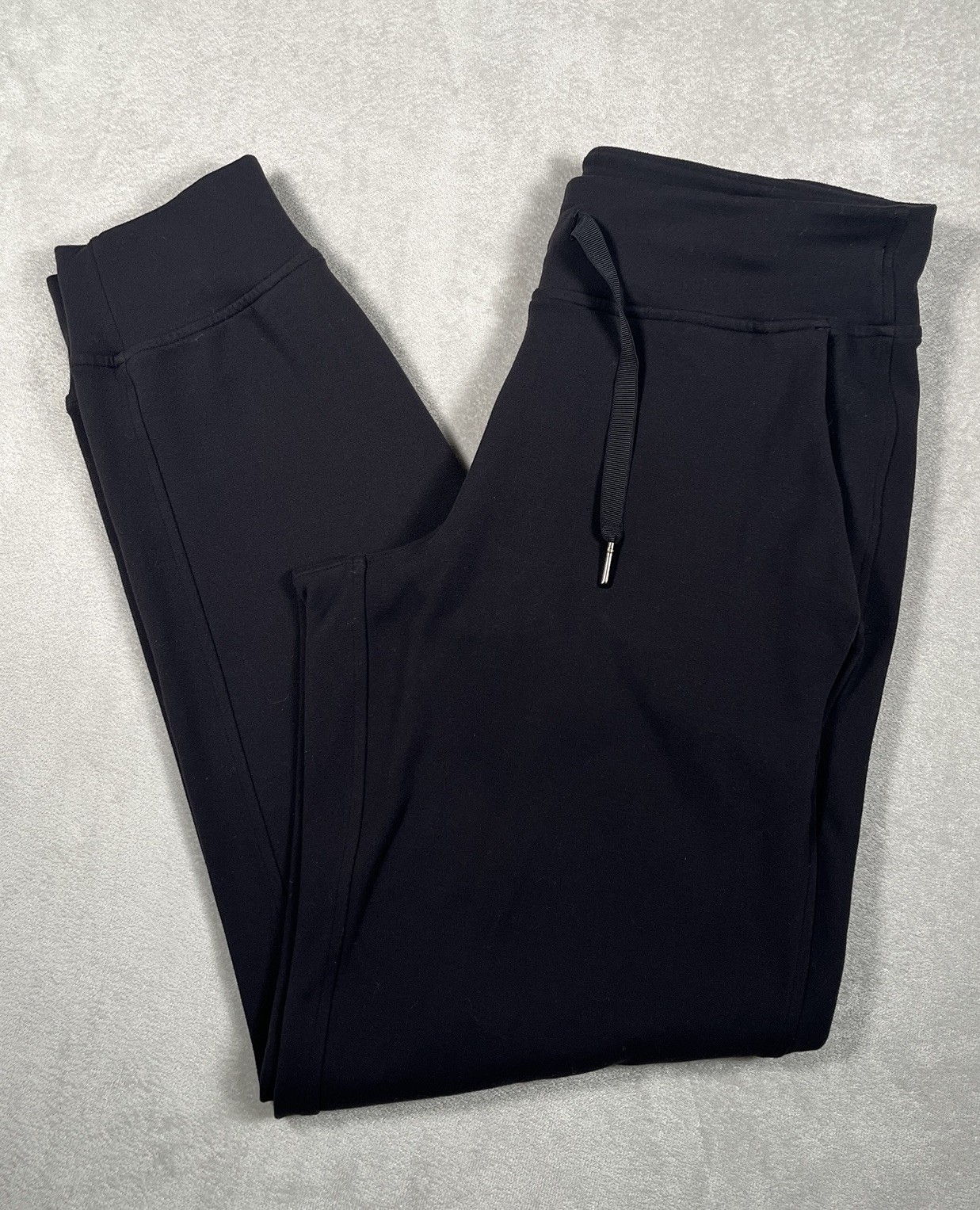Lululemon Base Runner Pant III Joggers Women\'s 8 Black Rulu Athletic Pants Lululemon Base Runner Pant III Joggers Women\'s 8 Black Rulu Athletic Pants