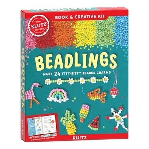 Beadlings: Make 24 Itty-Bitty Beaded Charms (Hardback or Cased Book)