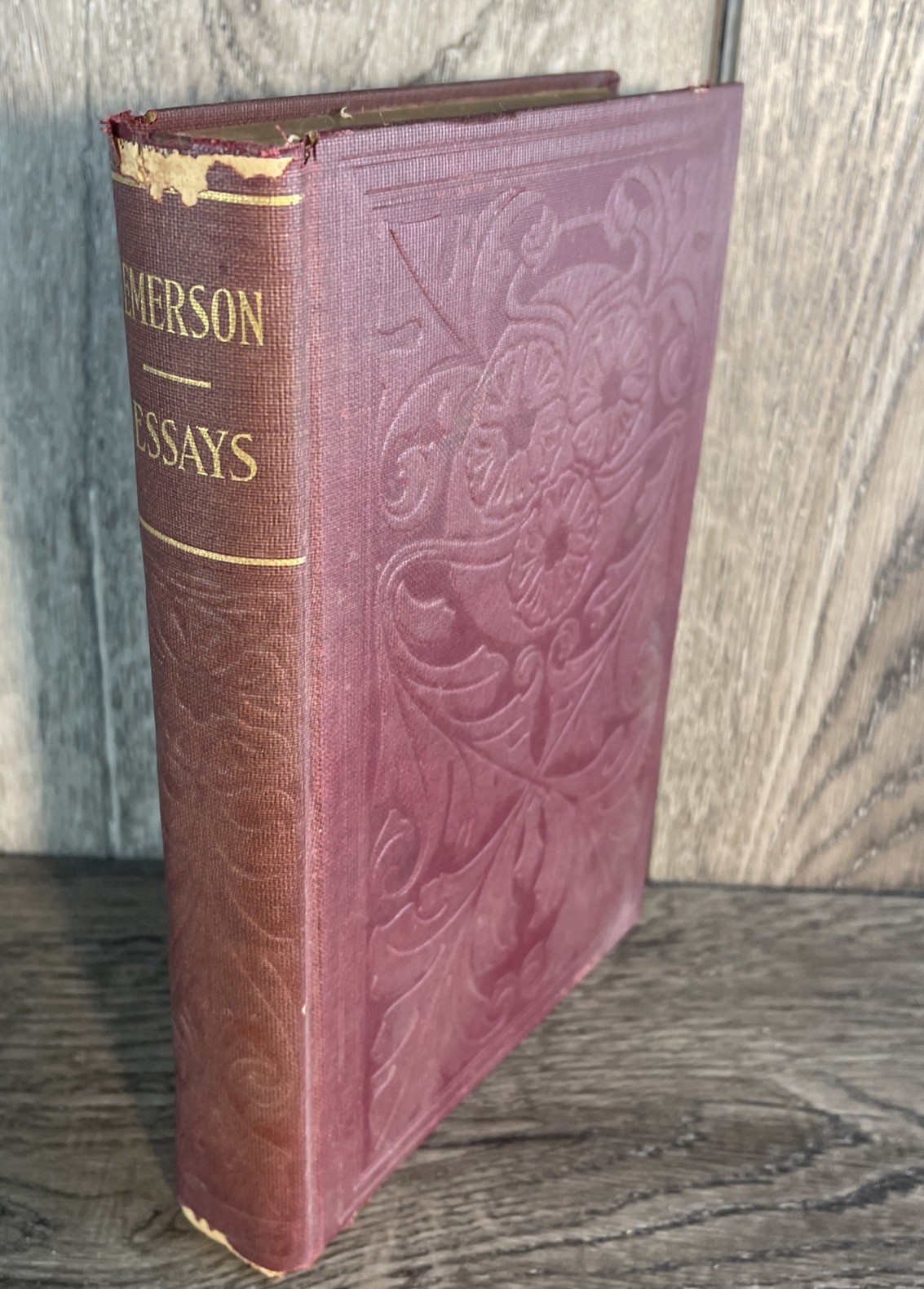 EMERSON\'S ESSAYS by R W Emerson Donohue Henneberry & Co. Antique Vintage EMERSON\'S ESSAYS by R W Emerson Donohue Henneberry & Co. Antique Vintage