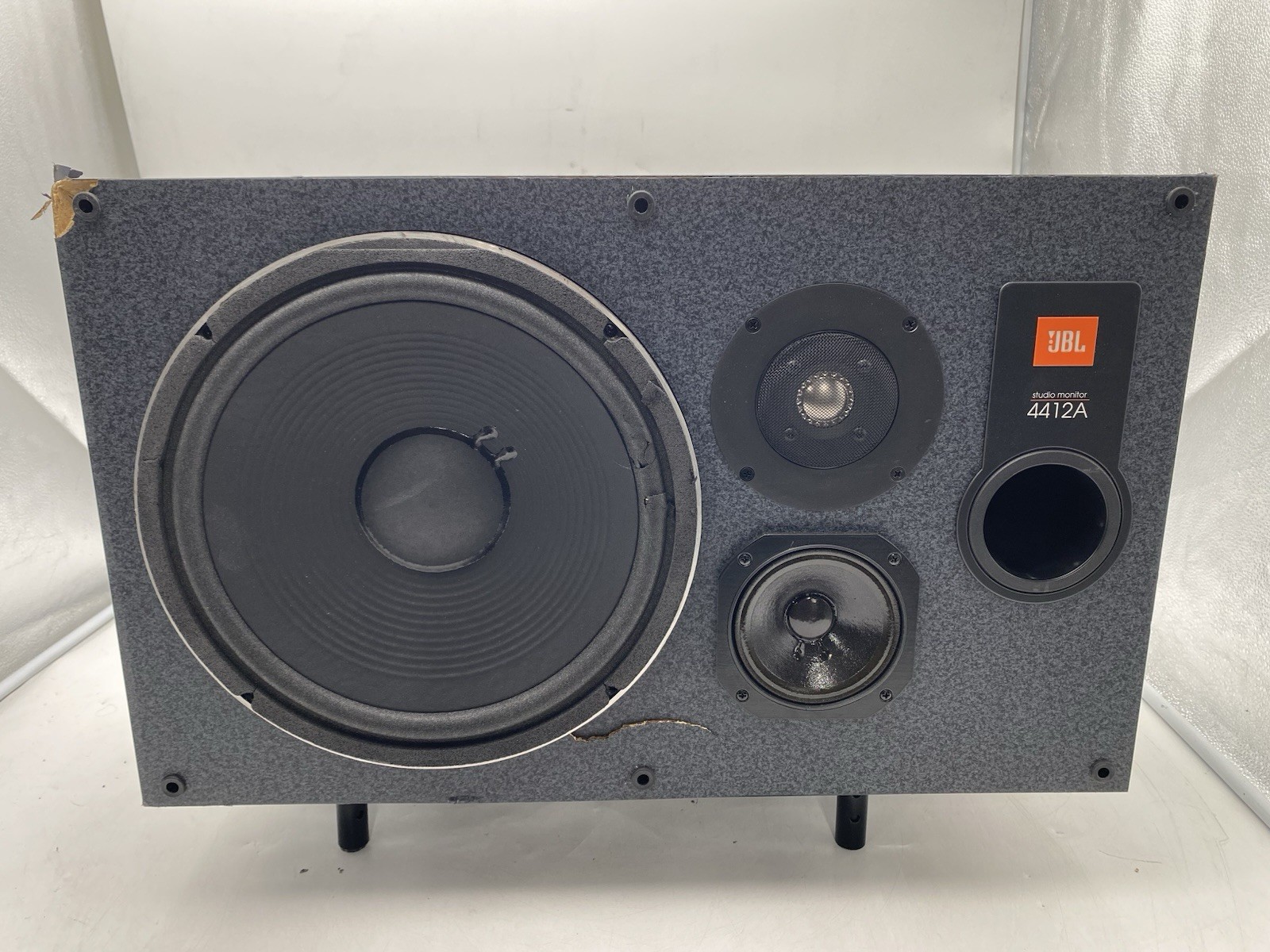 JBL 4412A Studio Monitor Speaker Left-Channel Heavy Damage Read Description