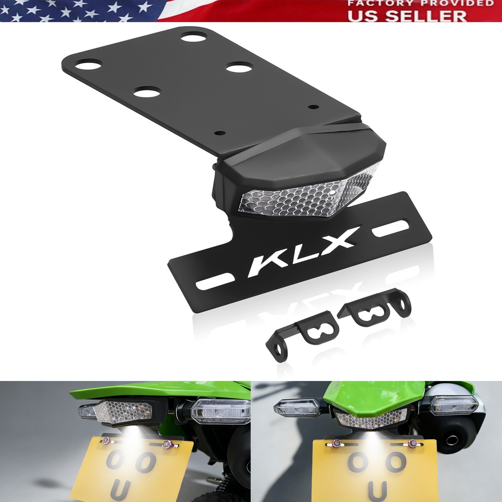 Tail Tidy LED Tail Light Turn Signal For KAWASAKI KLX300 KLX300SM KLX250/S/SF