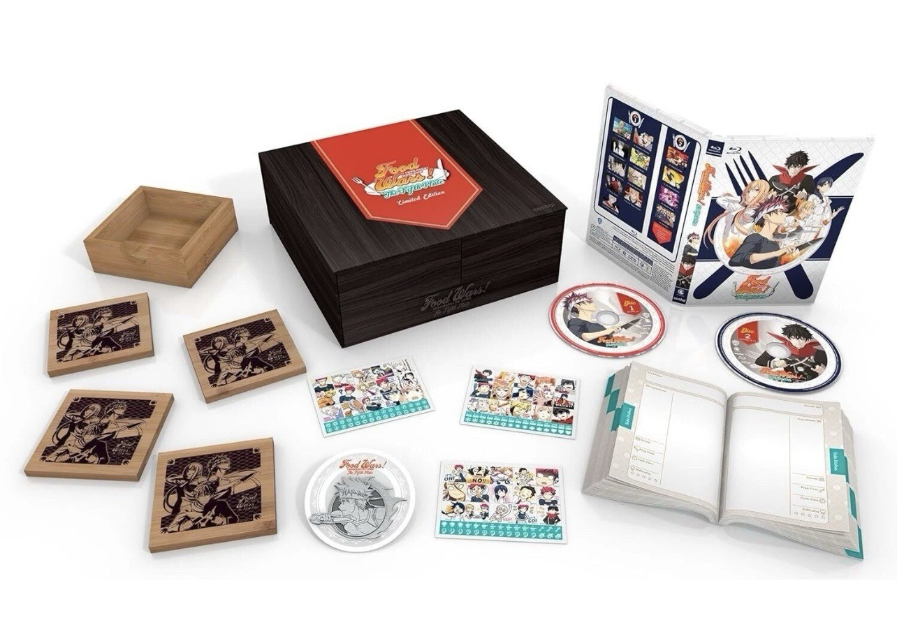 Food Wars The Fifth Plate [New Blu-ray] Ltd Ed, Premium Package, Subtitled