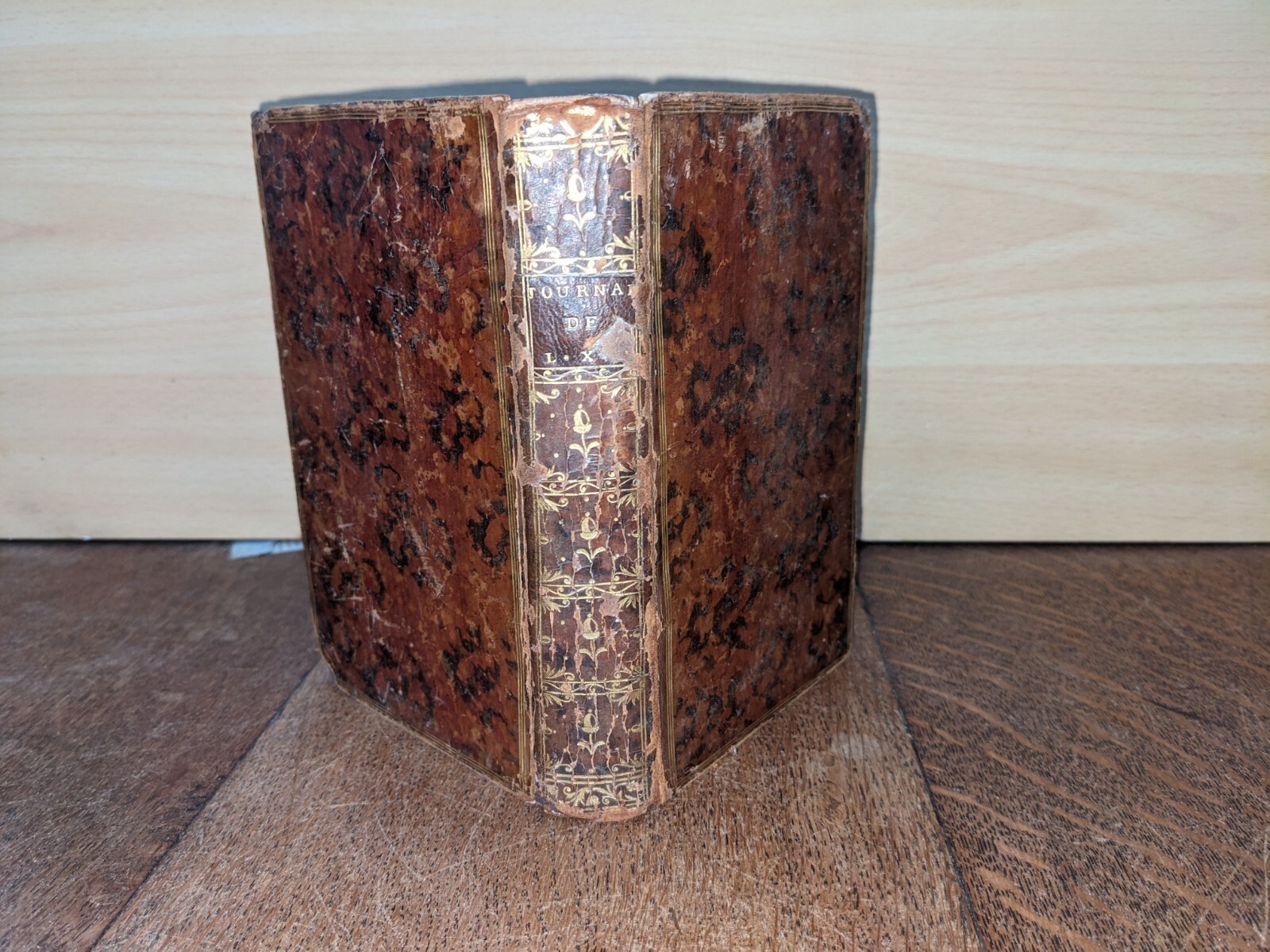 antique book-Journal historique ou splendes du reigne de Louis XV 2/2-1766