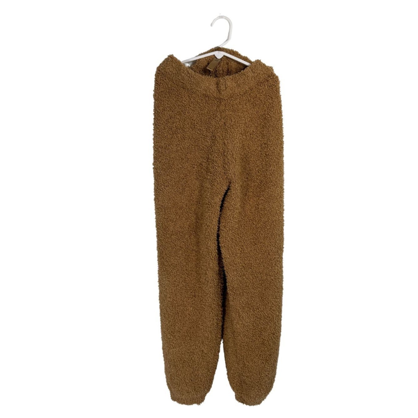 Skims Cozy Knit Pants Camel Brown Boucle Loungewear L/XL