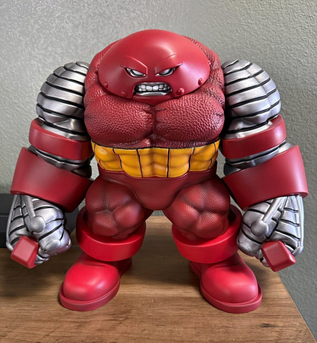 Marvel Juggernaut Action Figure Collectible Character Figure - Red Silver Yellow Marvel Juggernaut Action Figure Collectible Character Figure - Red Silver Yellow