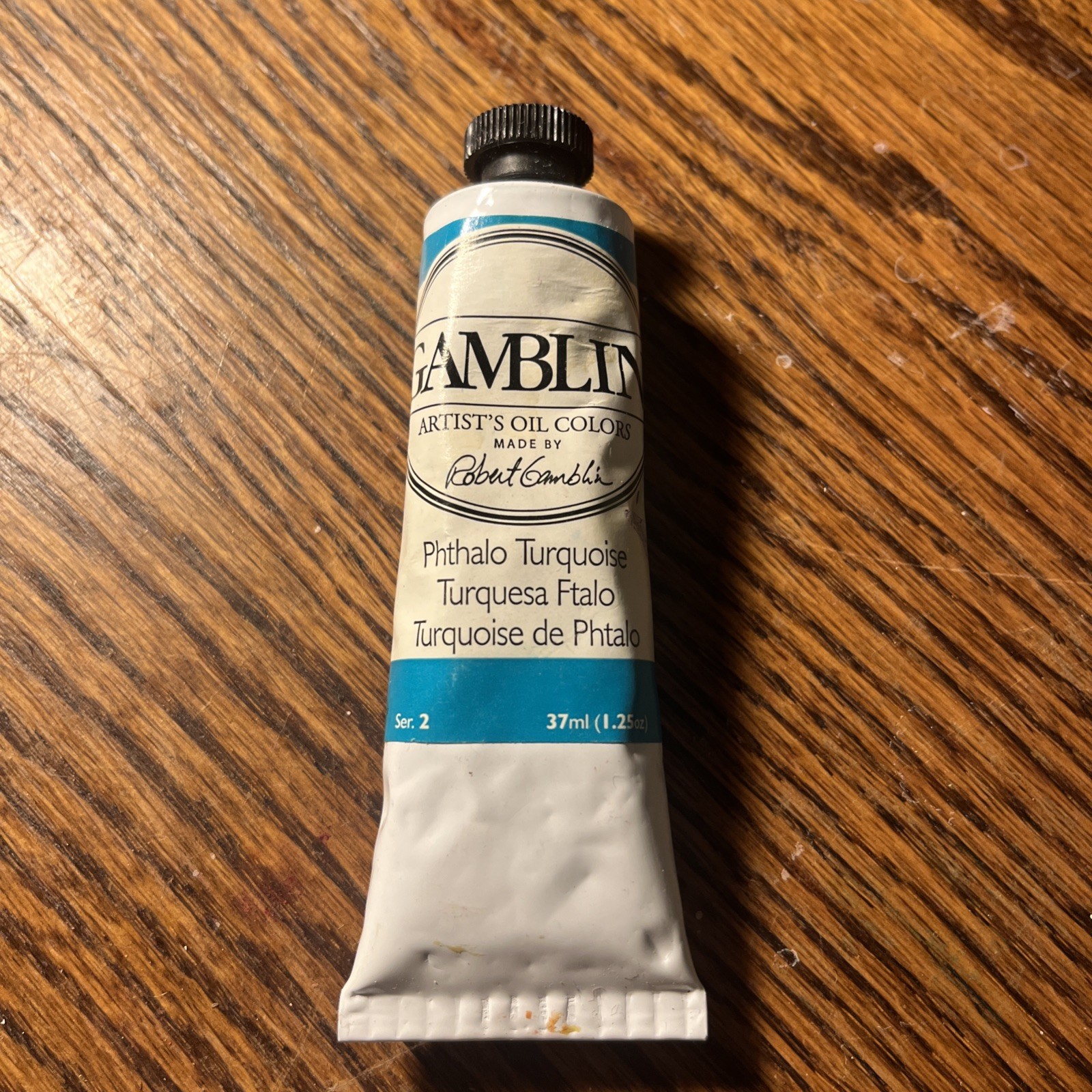 New GAMBLIN ARTISTS Oil Paints Pthalo Turquoise 1740 GAMBLIN ARTISTS GRADE 37ML New GAMBLIN ARTISTS Oil Paints Pthalo Turquoise 1740 GAMBLIN ARTISTS GRADE 37ML