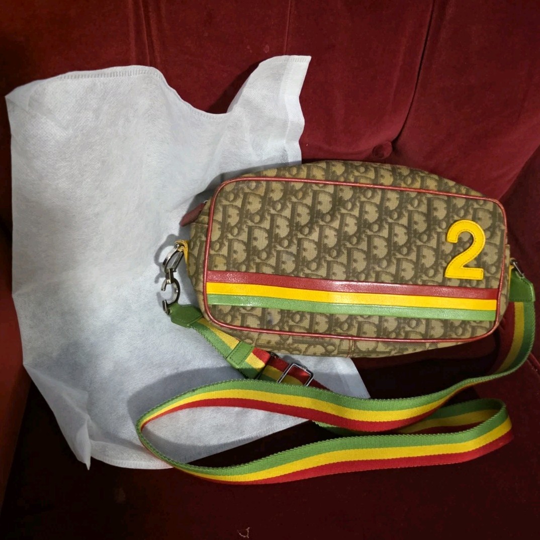 Dior Trotter Rasta 2 crossbody bag Dior Trotter Rasta 2 crossbody bag