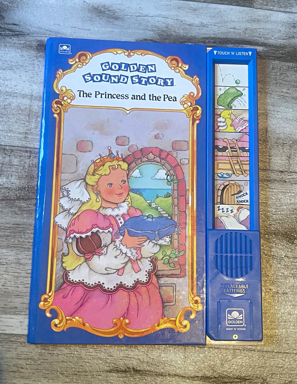 Golden Sound Story The Princess and the Pea Vintage HC Illustrated 1991 Like New Golden Sound Story The Princess and the Pea Vintage HC Illustrated 1991 Like New