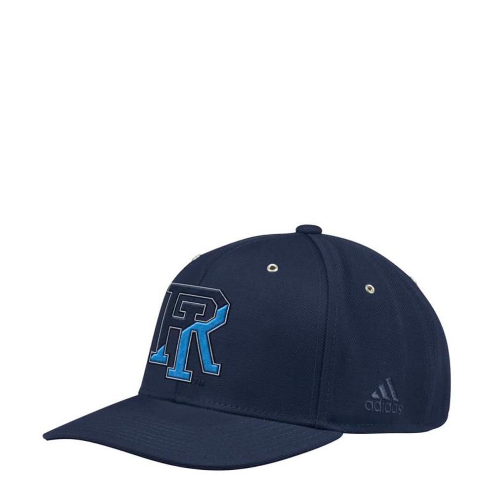 Rhode Island Rams Adidas NCAA Adjustable Navy Structured Hat Cap Rhode Island Rams Adidas NCAA Adjustable Navy Structured Hat Cap