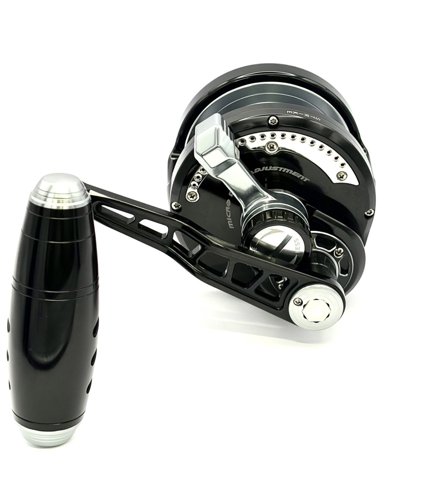 Original Maxel Rage 90N RH Lever Drag Conventional Reels Blk/Gry 