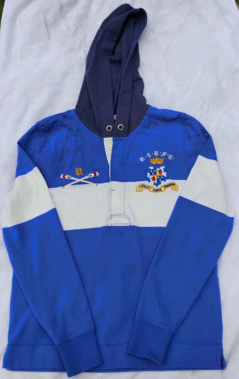 Vintage Polo Ralph Lauren Rugby (early 2000s) Women’s XL/Men’s Small Vintage Polo Ralph Lauren Rugby (early 2000s) Women’s XL/Men’s Small