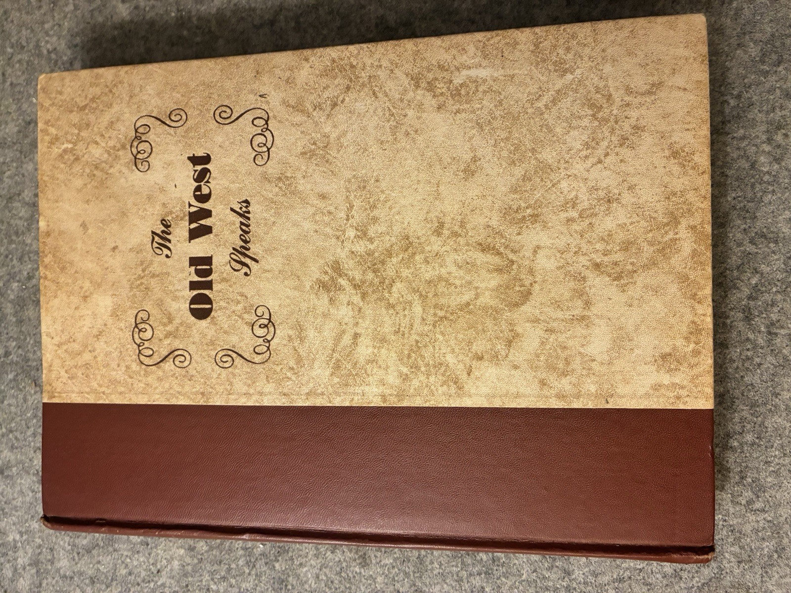 The Old West Speaks Howard R Driggs 1956 Hardcover William Henry Jackson Illus.