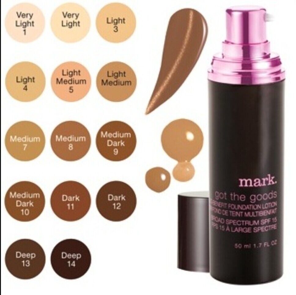 Avon Got The Goods Multi Benefit Foundation In Light Medium 5...Fast 