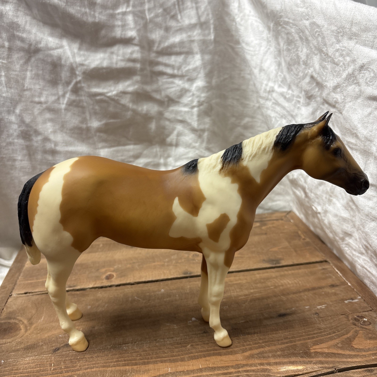 Breyer My Favorite Horse #1236 Banjo Buckskin Paint Pinto Stud Spider Retired