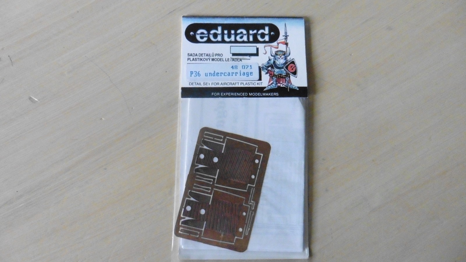 Rare Eduard 1/48 P36 Hawk Undercarriage detail set New Sealed #48071 Rare Eduard 1/48 P36 Hawk Undercarriage detail set New Sealed #48071