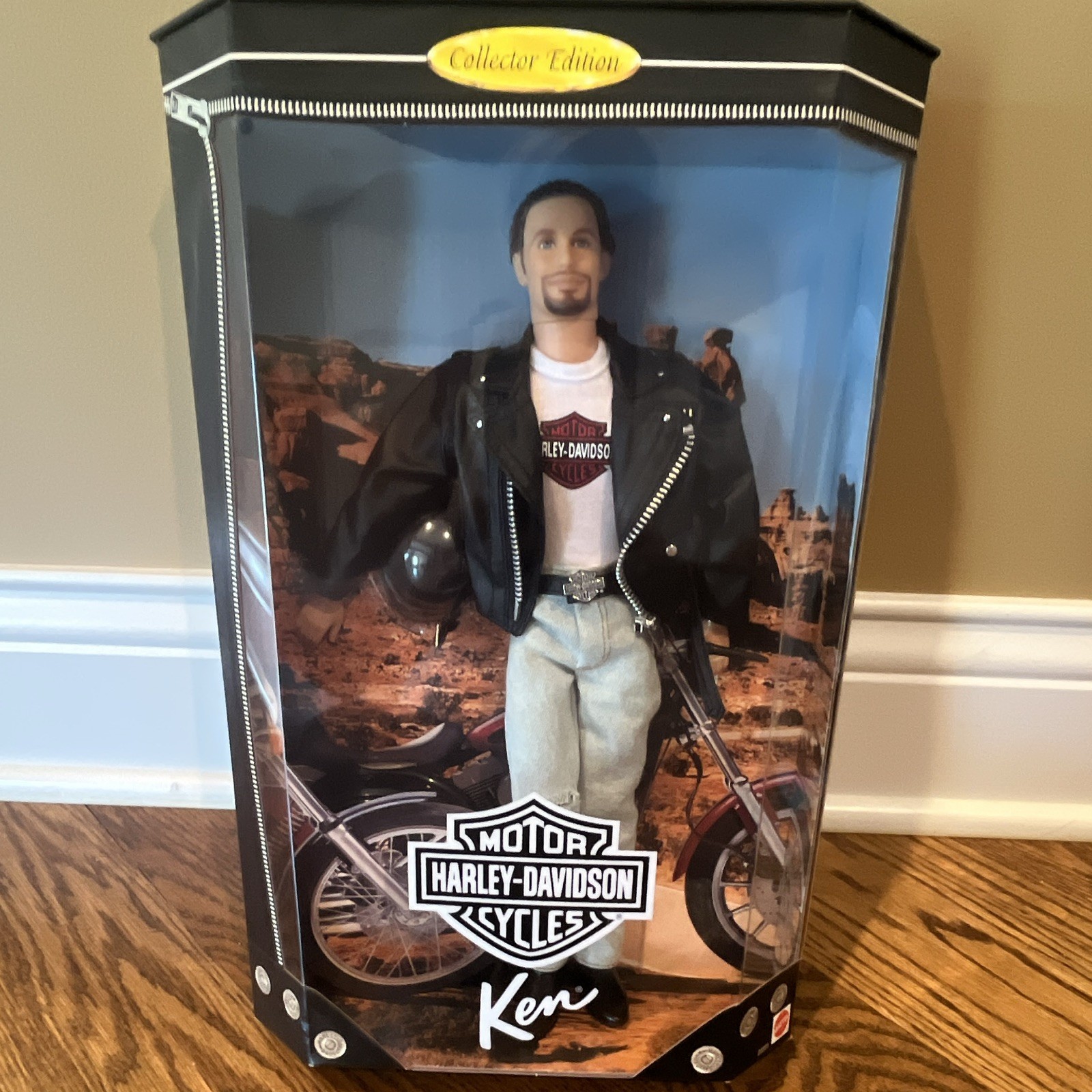 Mattel Barbie Ken Fashion Doll. Harley Davidson Collector Edition Mattel Barbie Ken Fashion Doll. Harley Davidson Collector Edition