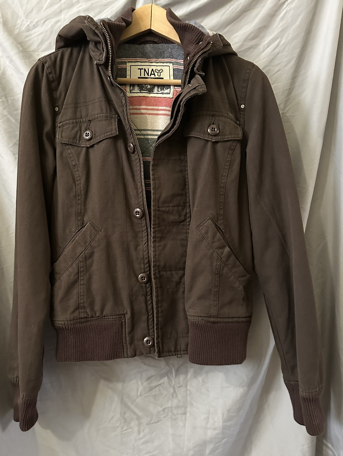 ASO Bella Swan BROWN Utility Jacket As Seen On TWILIGHT