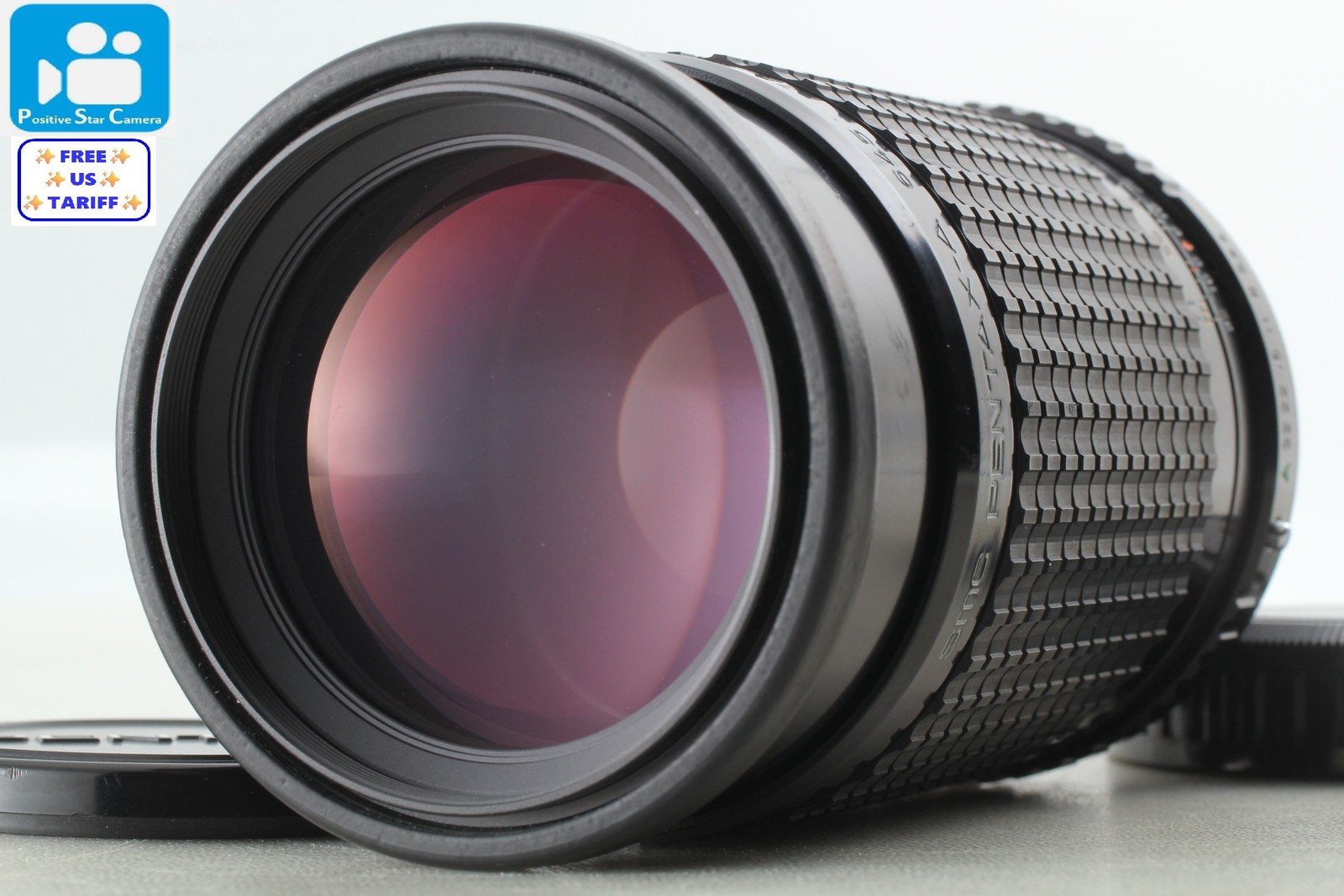 🎦👀✨Opt Top MINT✨ SMC Pentax M 200mm F4 Telephoto Lens K Mount From JAPAN