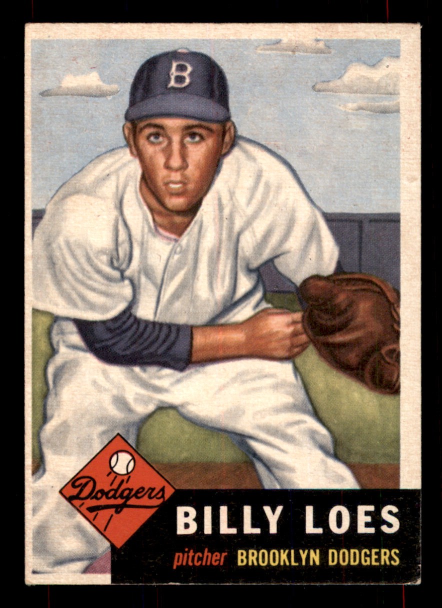 1953 Topps - Billy Loes #174 VG/EX