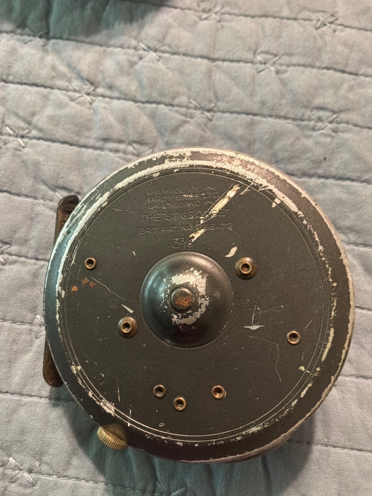 Hardy Bros. Ltd., England, The St. George, Brit Pat. No. 658472, 3 3/8, Used Hardy Bros. Ltd., England, The St. George, Brit Pat. No. 658472, 3 3/8, Used