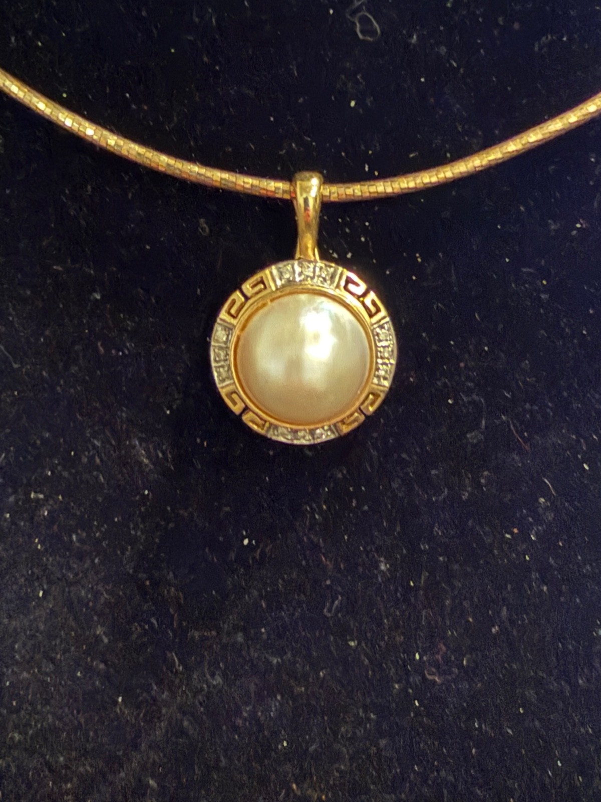 mabe pearl and diamond pendants for women 14k chain not included mabe pearl and diamond pendants for women 14k chain not included