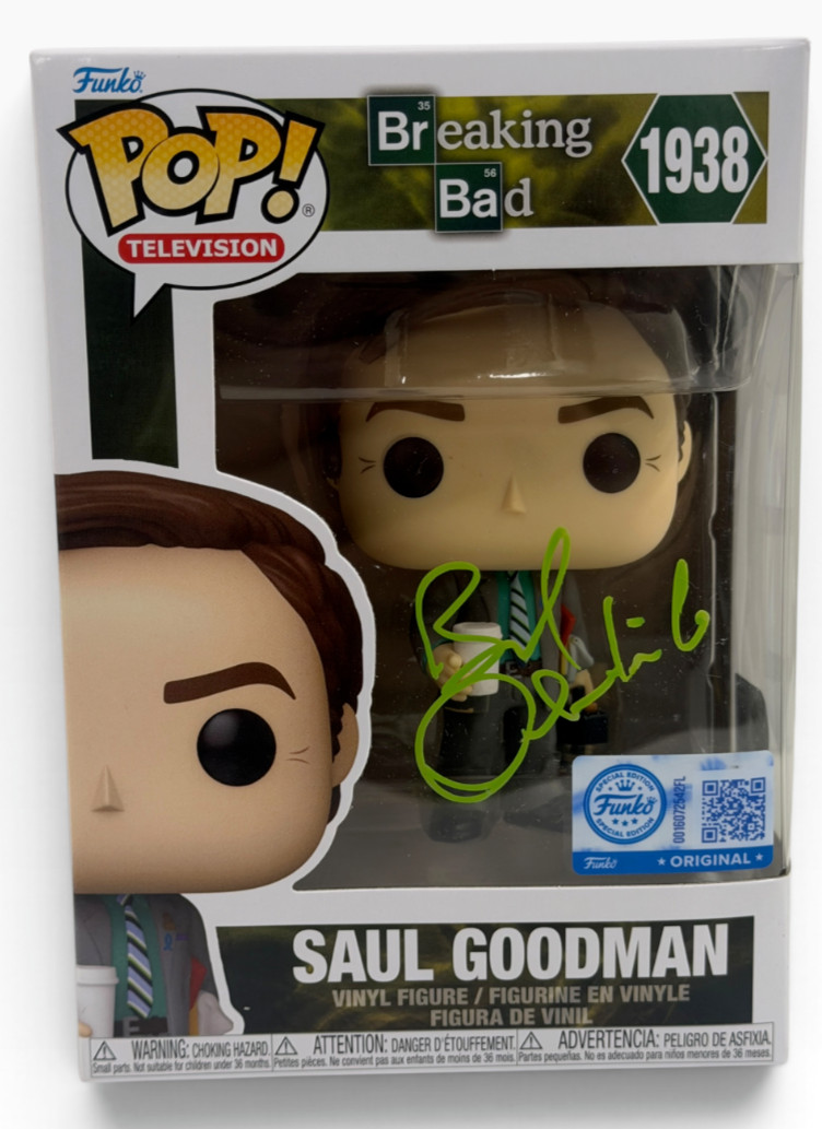 Bob Odenkirk Signed Saul Goodman Funko Breaking Bad Autograph Beckett Witness