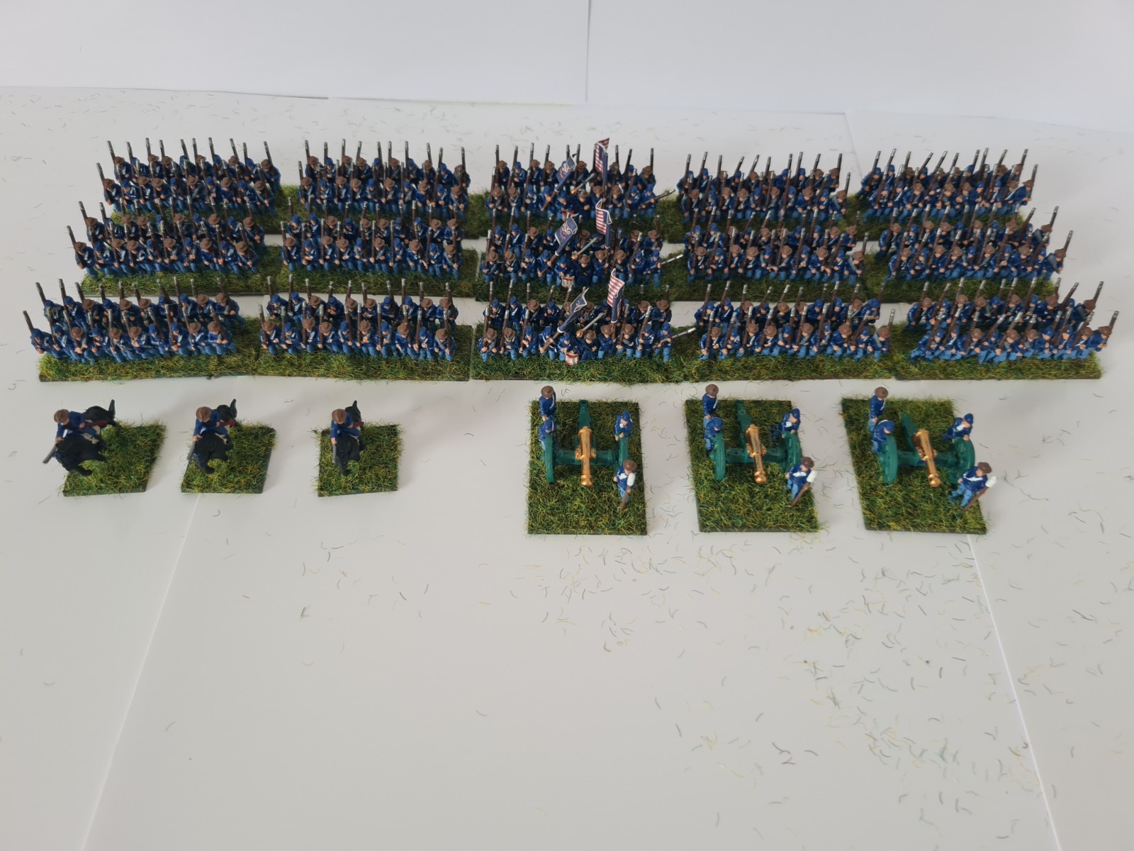 Epic Battles American Civil War Union Infantry Brigade Painted And Based Epic Battles American Civil War Union Infantry Brigade Painted And Based