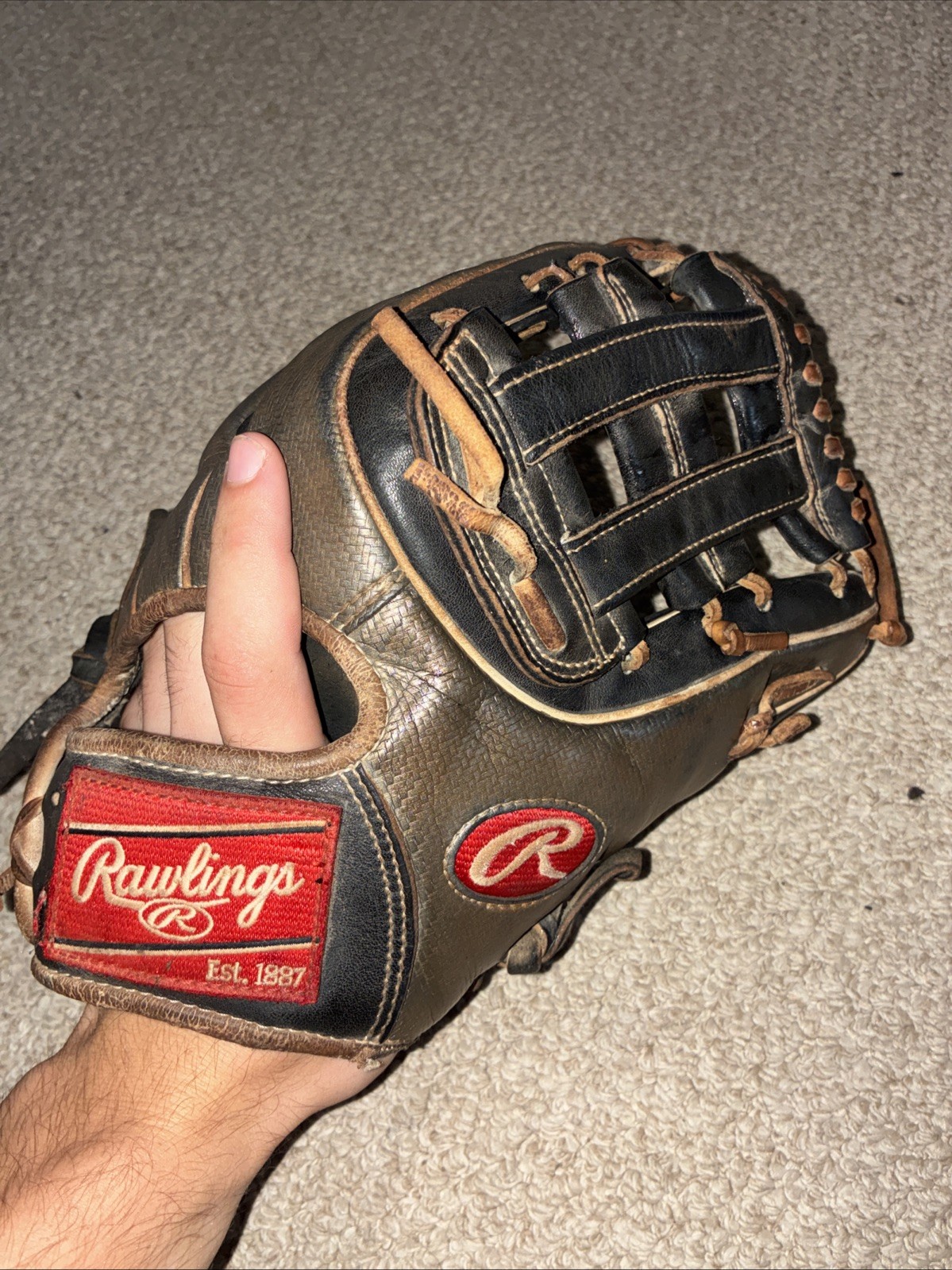 Rawlings Heart Of The Hide PRO315-6BCF 11.75” Infield Baseball Glove RHT