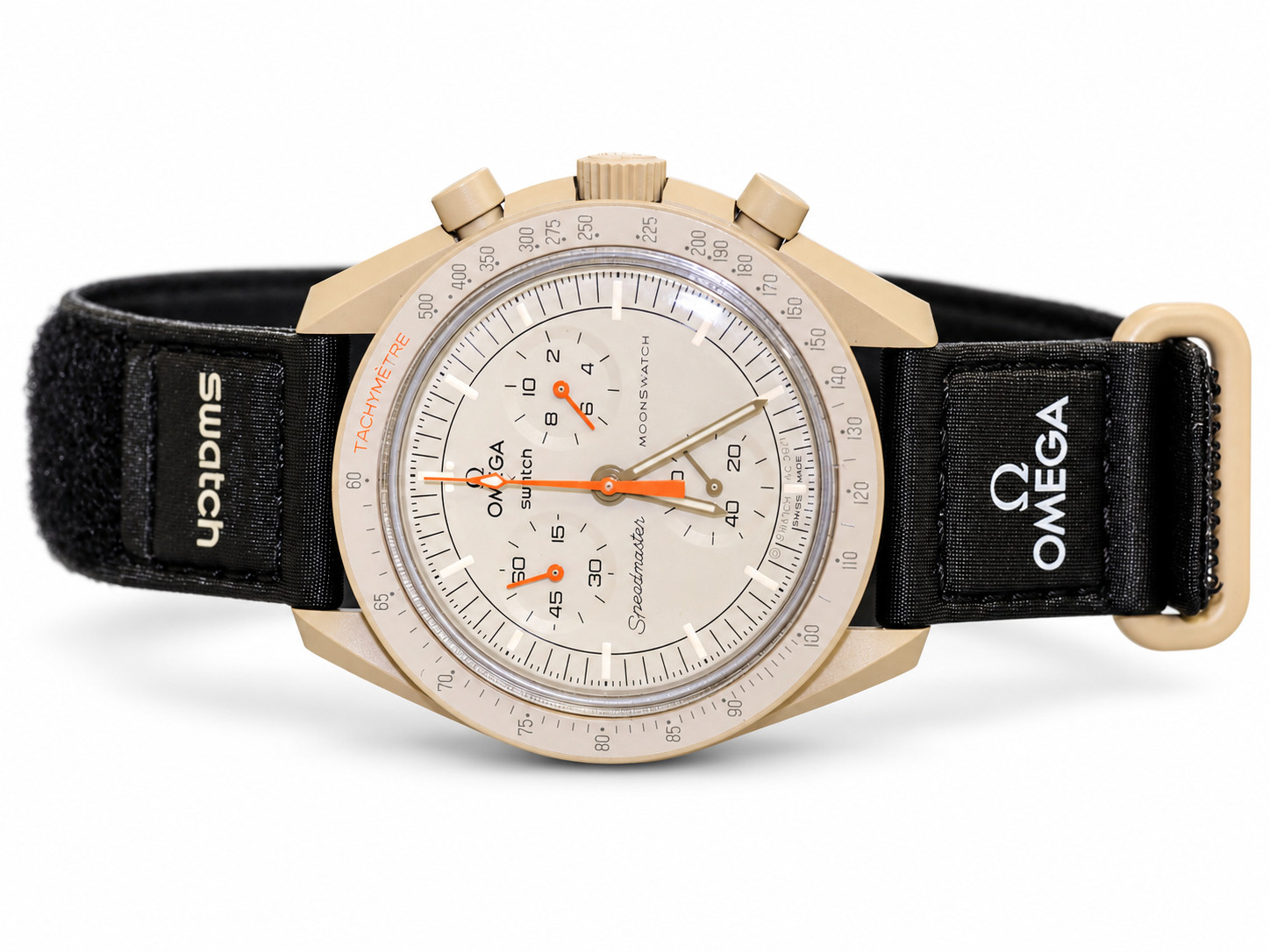 Swatch x Omega MoonSwatch Mission to Jupiter Wristwatch - EXCELLENT CONDITION 